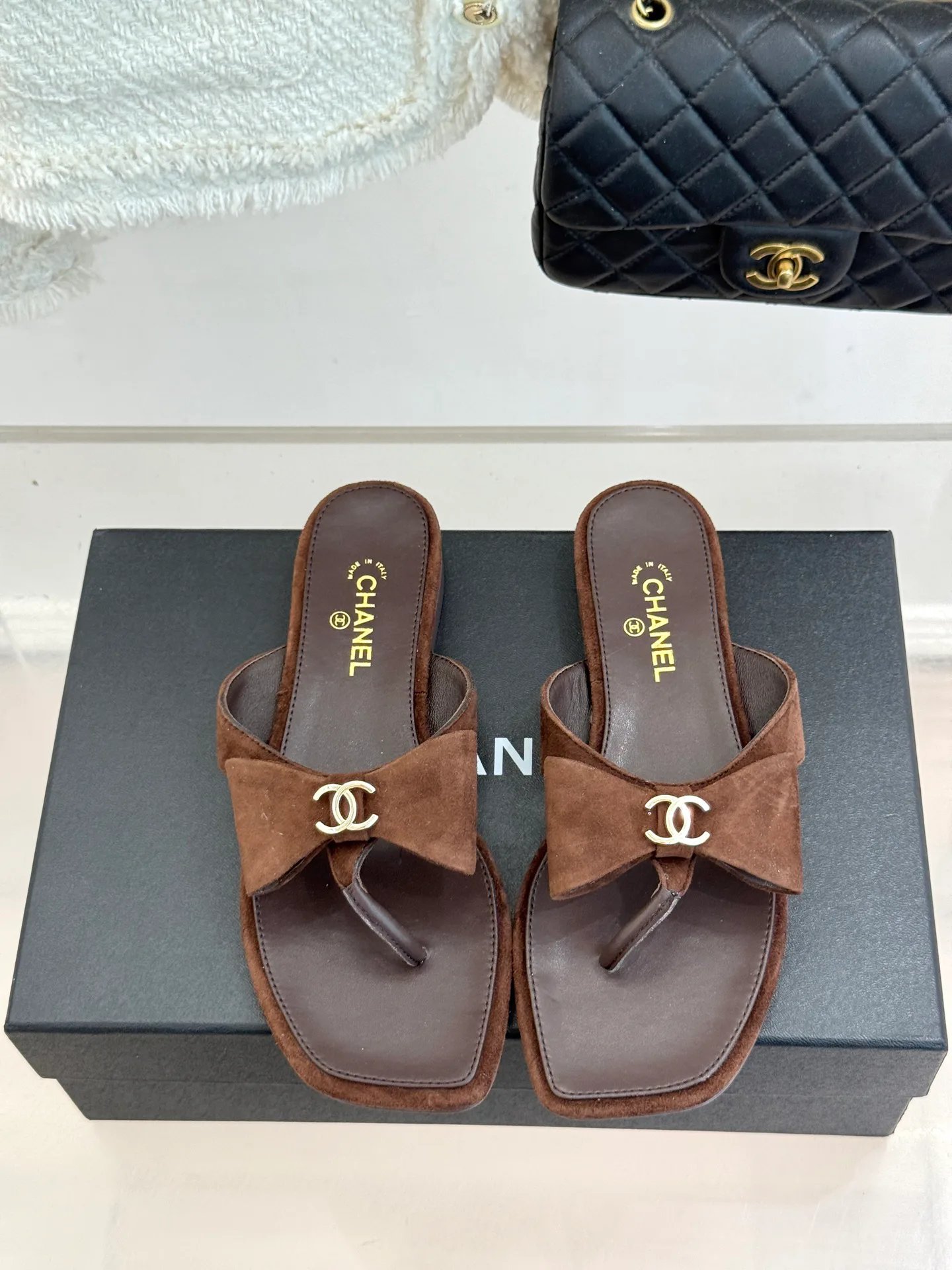 Шлепанцы Женские Chanel 16965741
