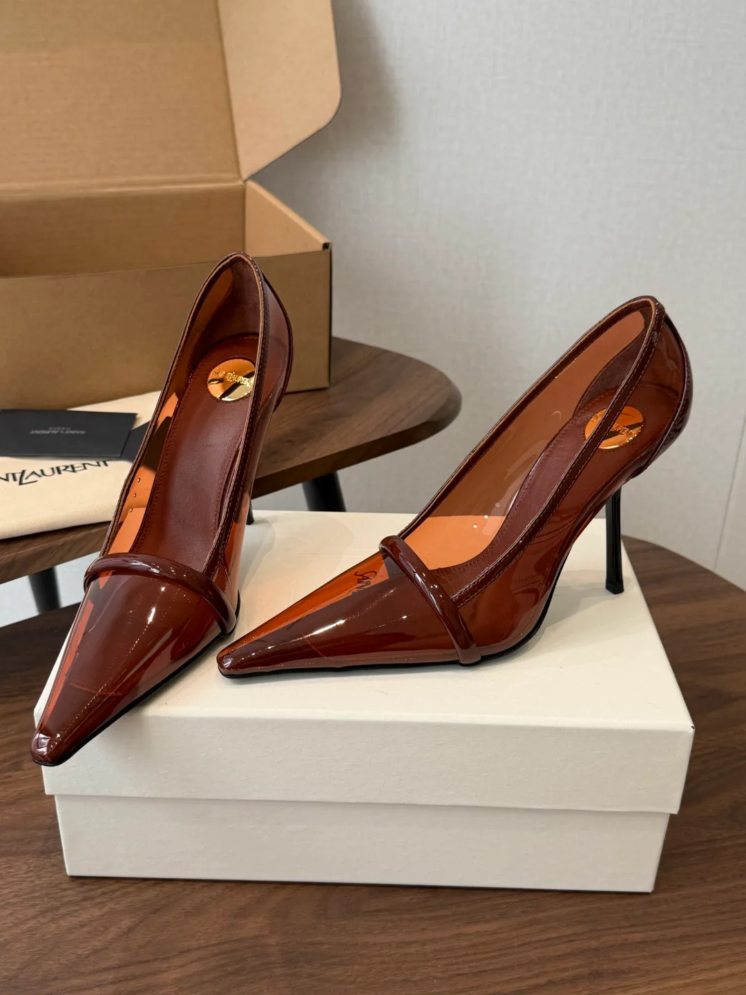 Туфли Женские Saint Laurent 17364656