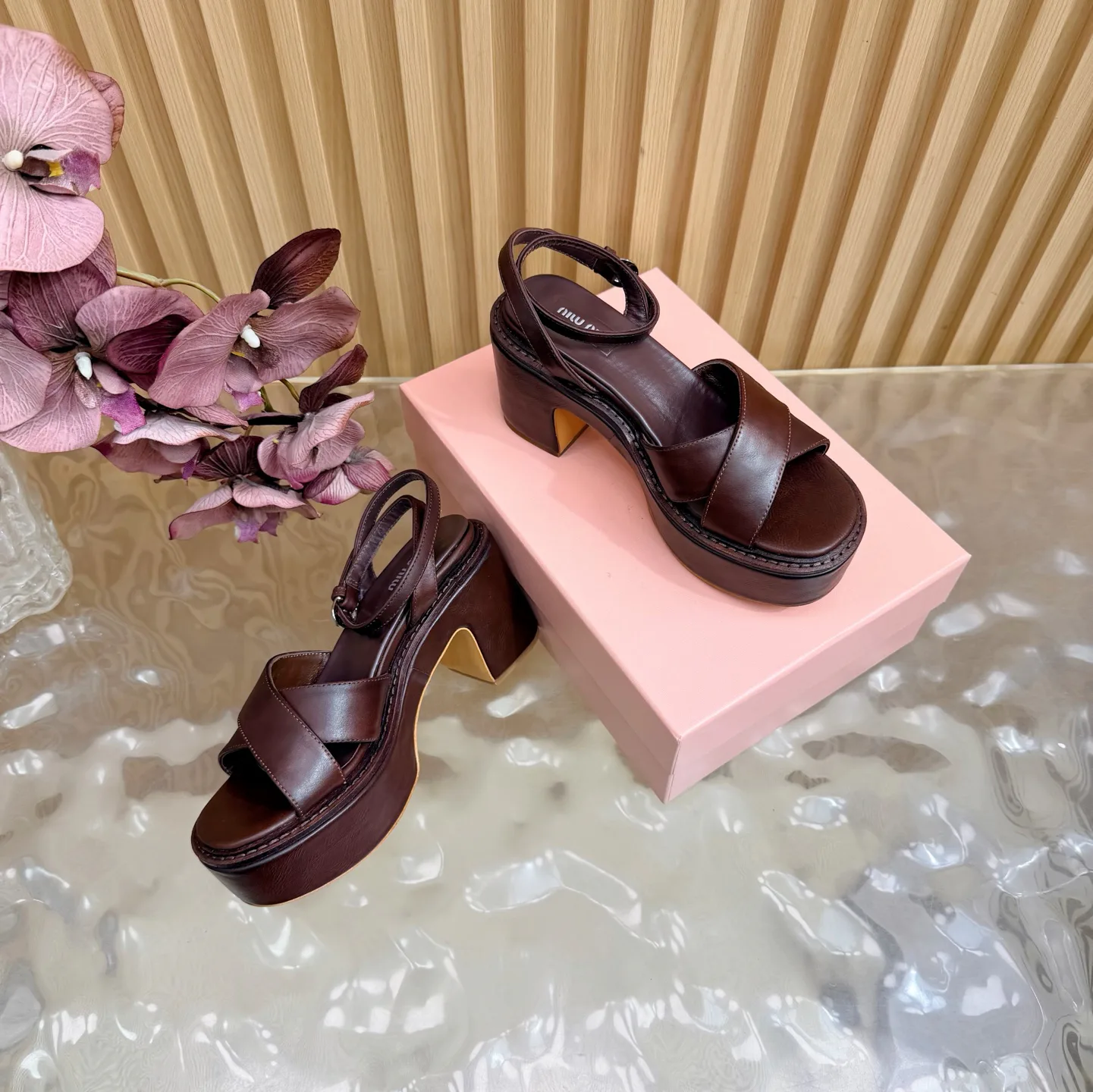 Босоножки Женские Miu Miu 11432096