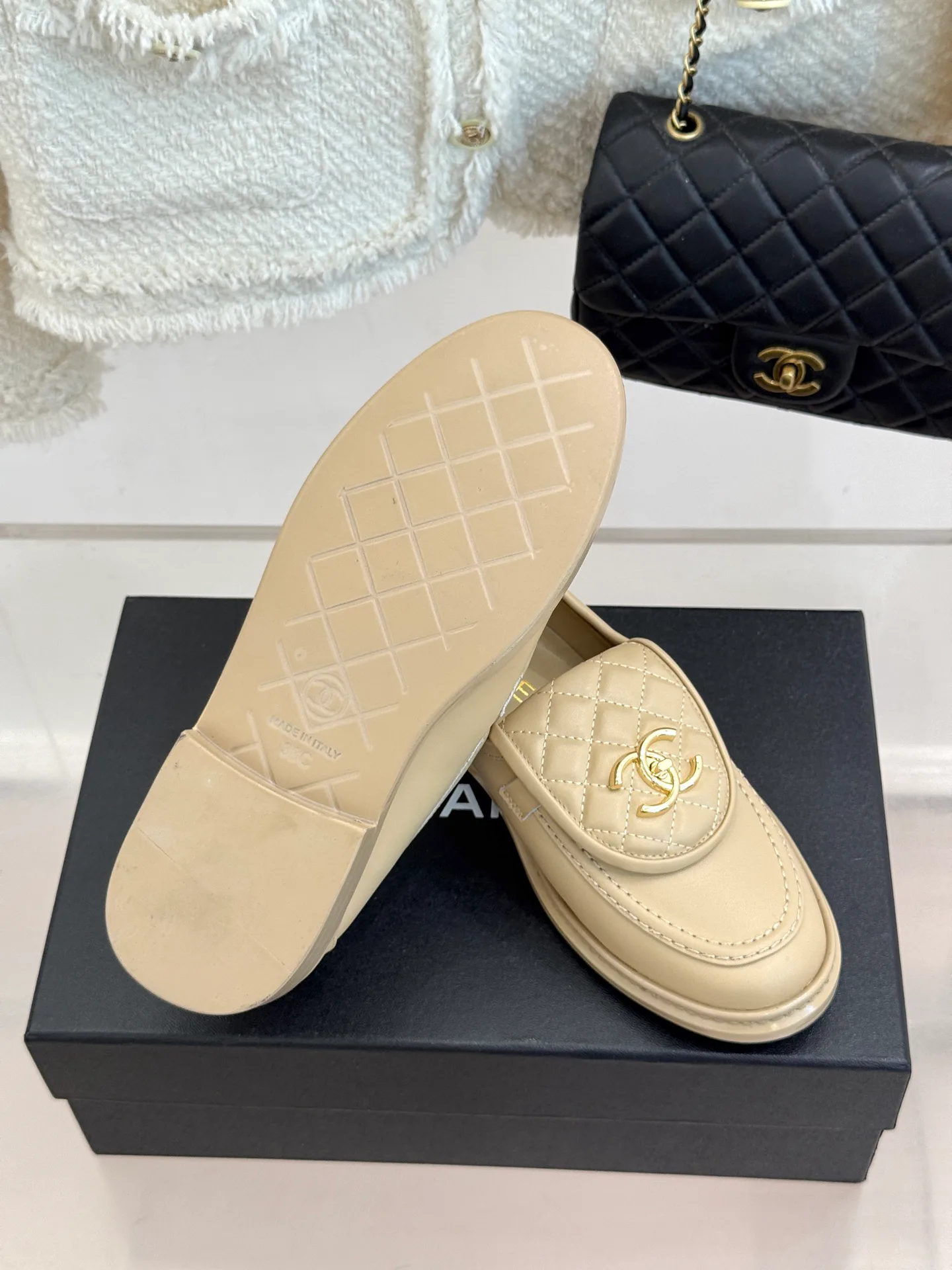 Лоферы И Мокасины Женские Chanel 17336069