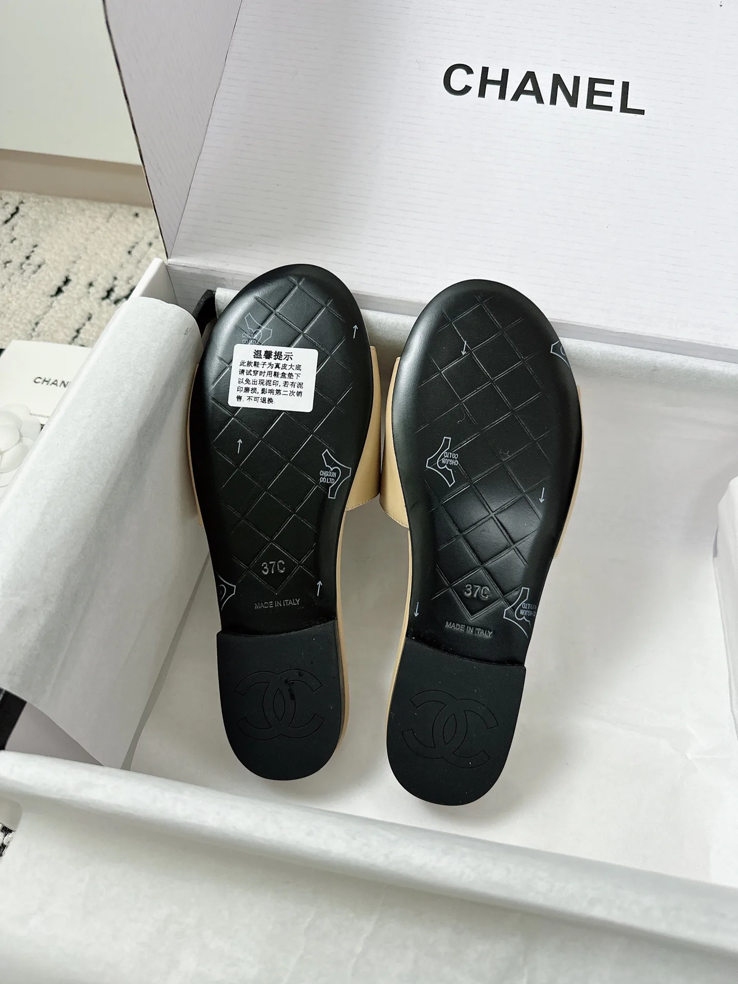 Шлепанцы Женские Chanel 11026191