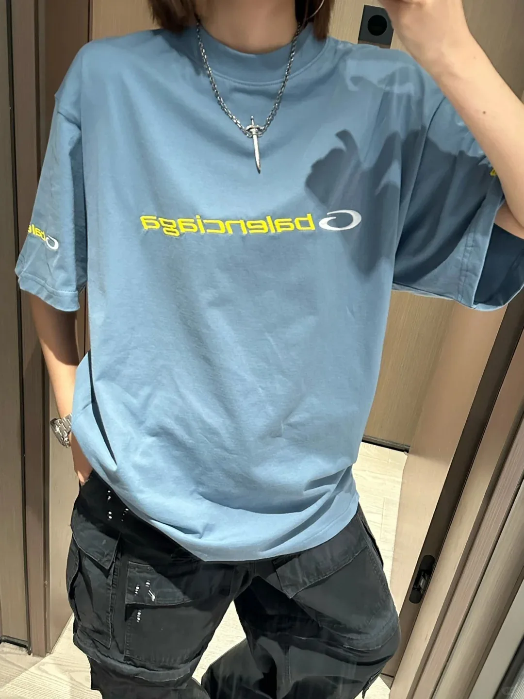 Футболки Мужские Balenciaga 34560