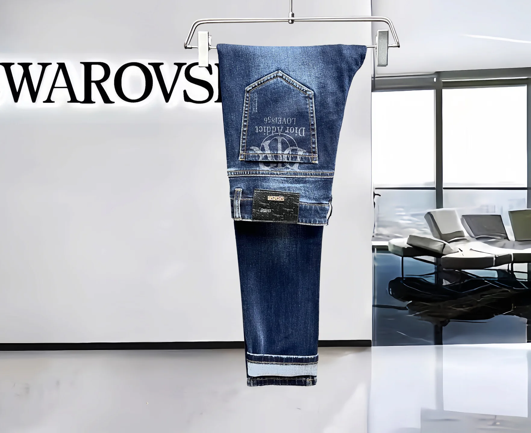 Джинсы Мужские Christian Dior 9175051