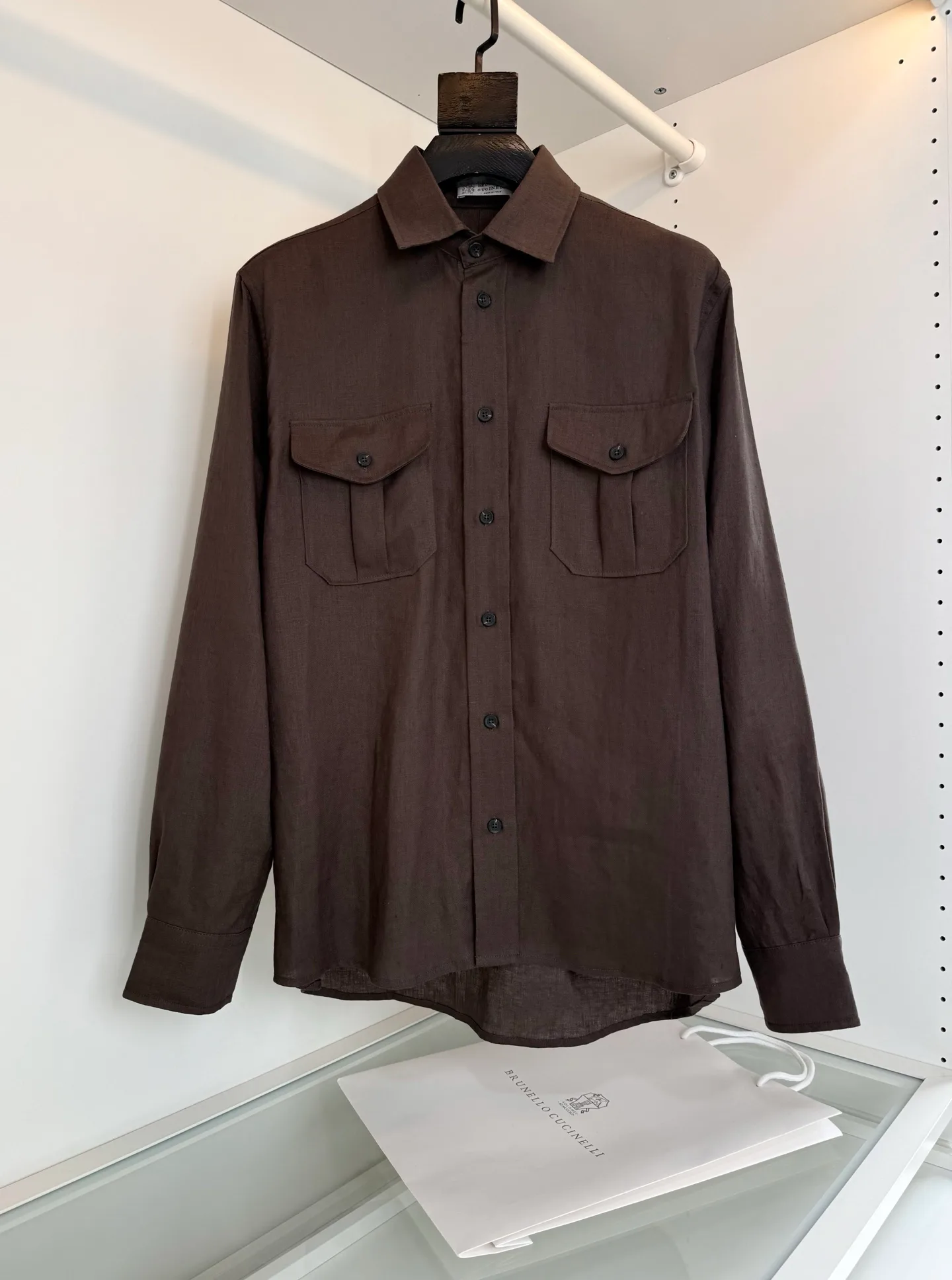 Рубашки Мужские Brunello Cucinelli 13428288