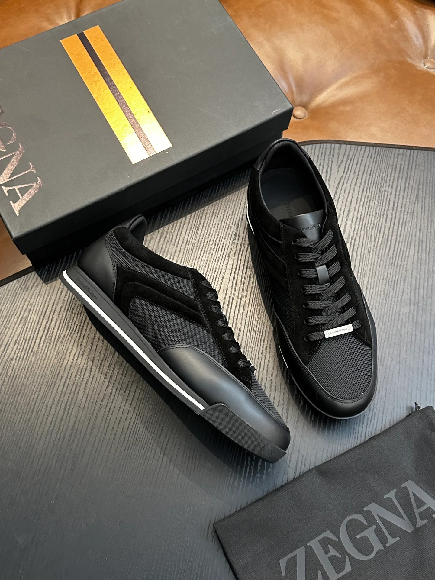 Кроссовки Мужские Zegna 609031