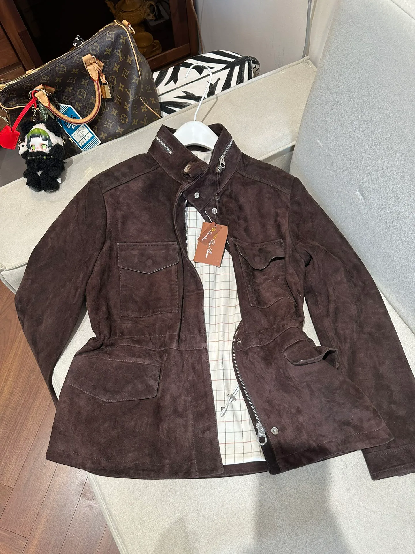 Кожаные Куртки И Дублёнки Женские Loro Piana 11679792