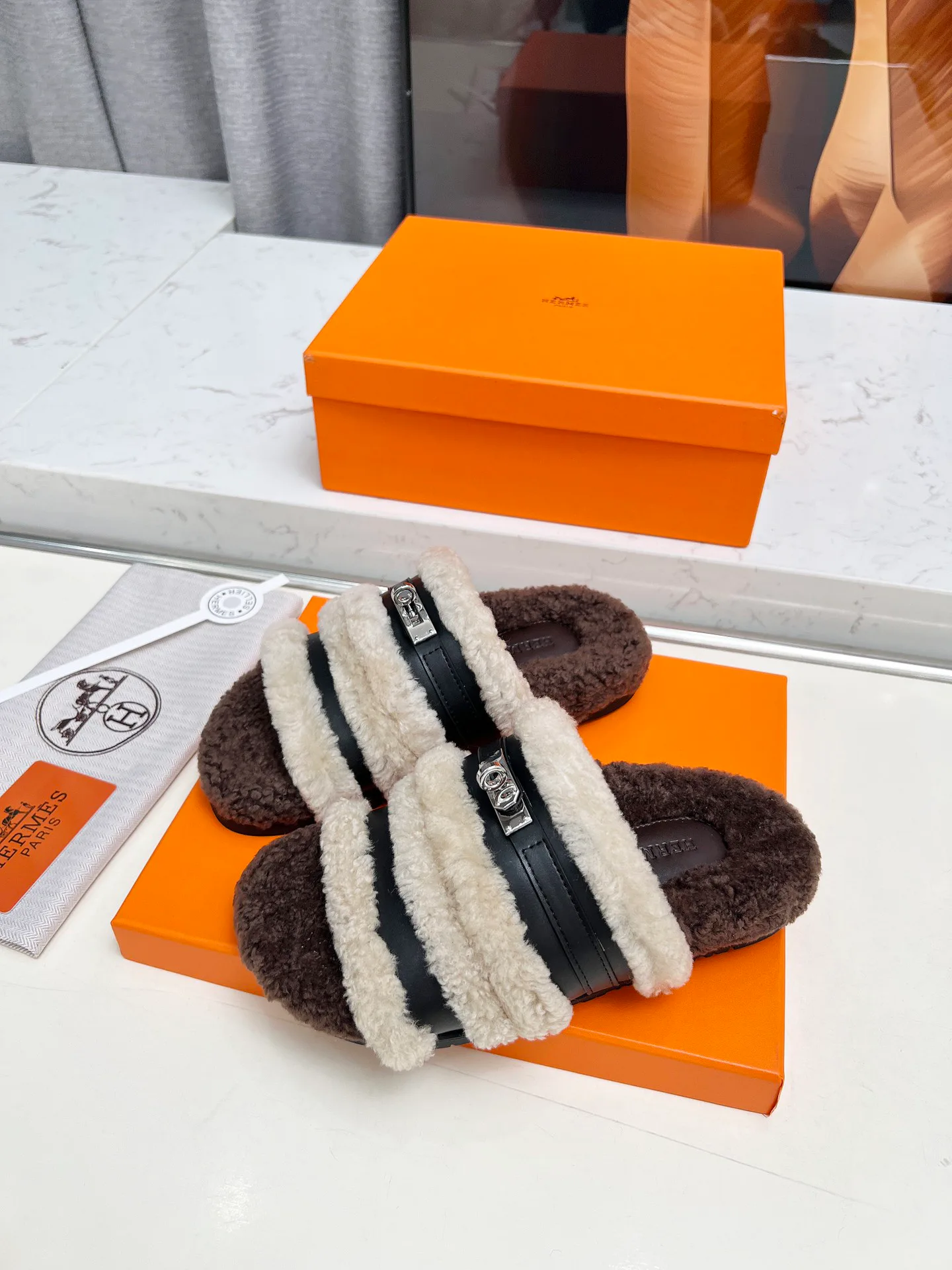 Тапочки Женские Hermes 208977