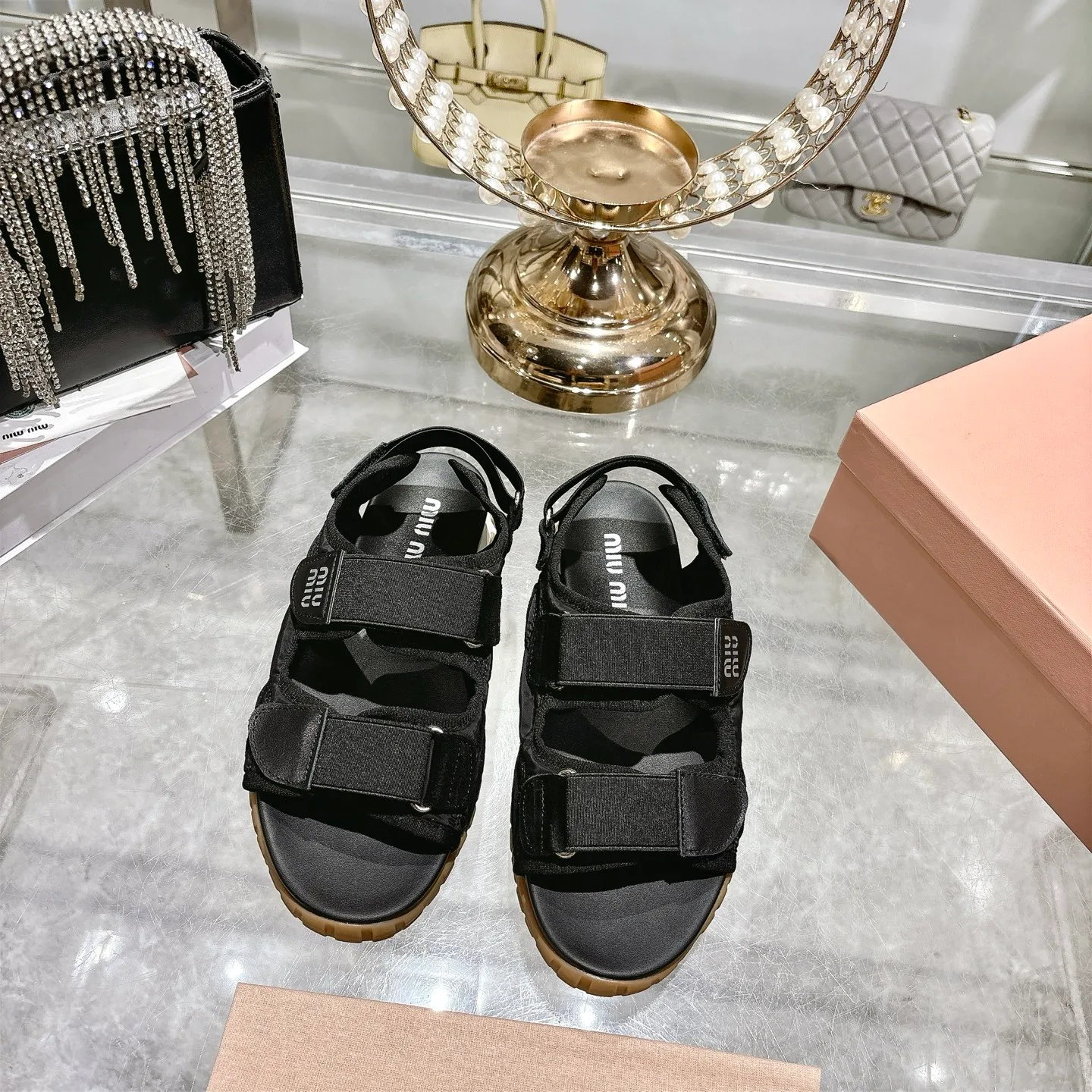 Сандалии Женские Miu Miu 11343184
