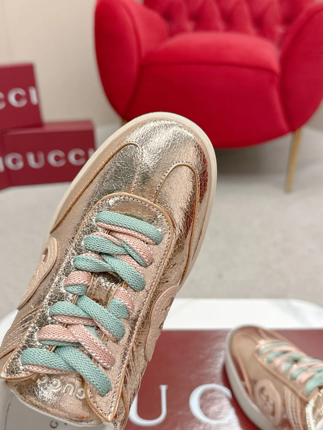 Кеды Женские Gucci 1084838