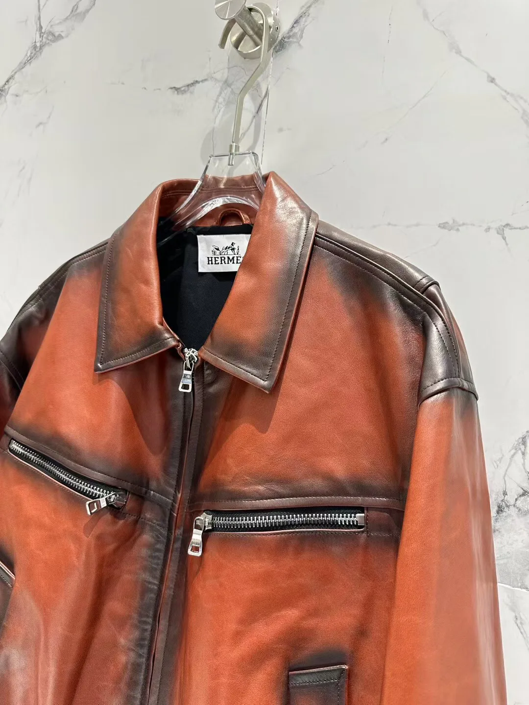 Кожаные Куртки И Дублёнки Мужские Hermes 11700447