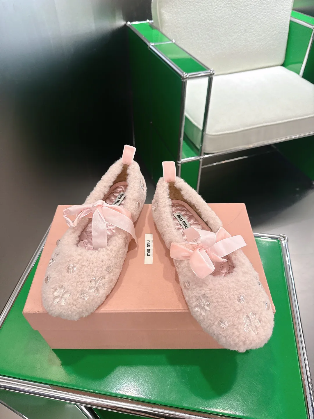 Балетки Женские Miu Miu 524312