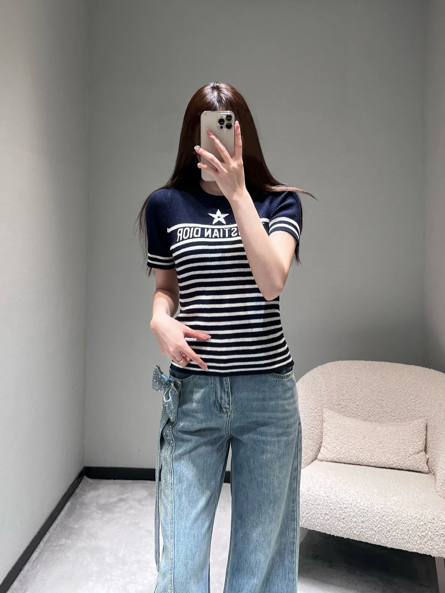 Футболки Женские Christian Dior 5883375