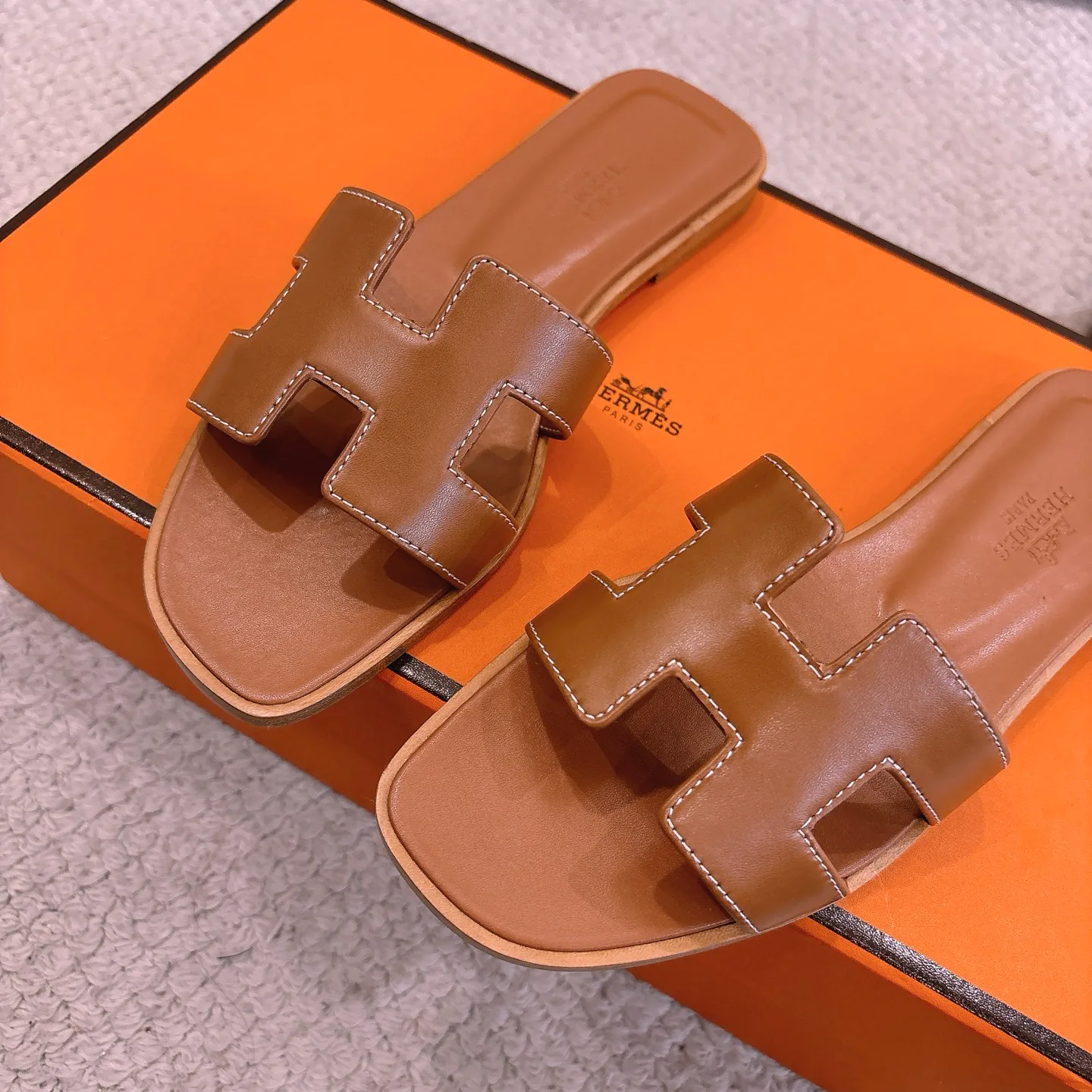 Шлепанцы Женские Hermes 879116