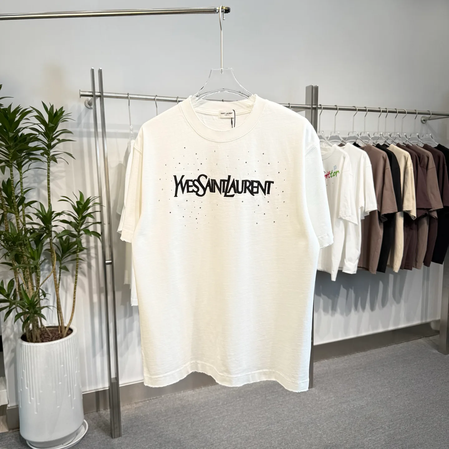 Футболки Женские Saint Laurent 5059341