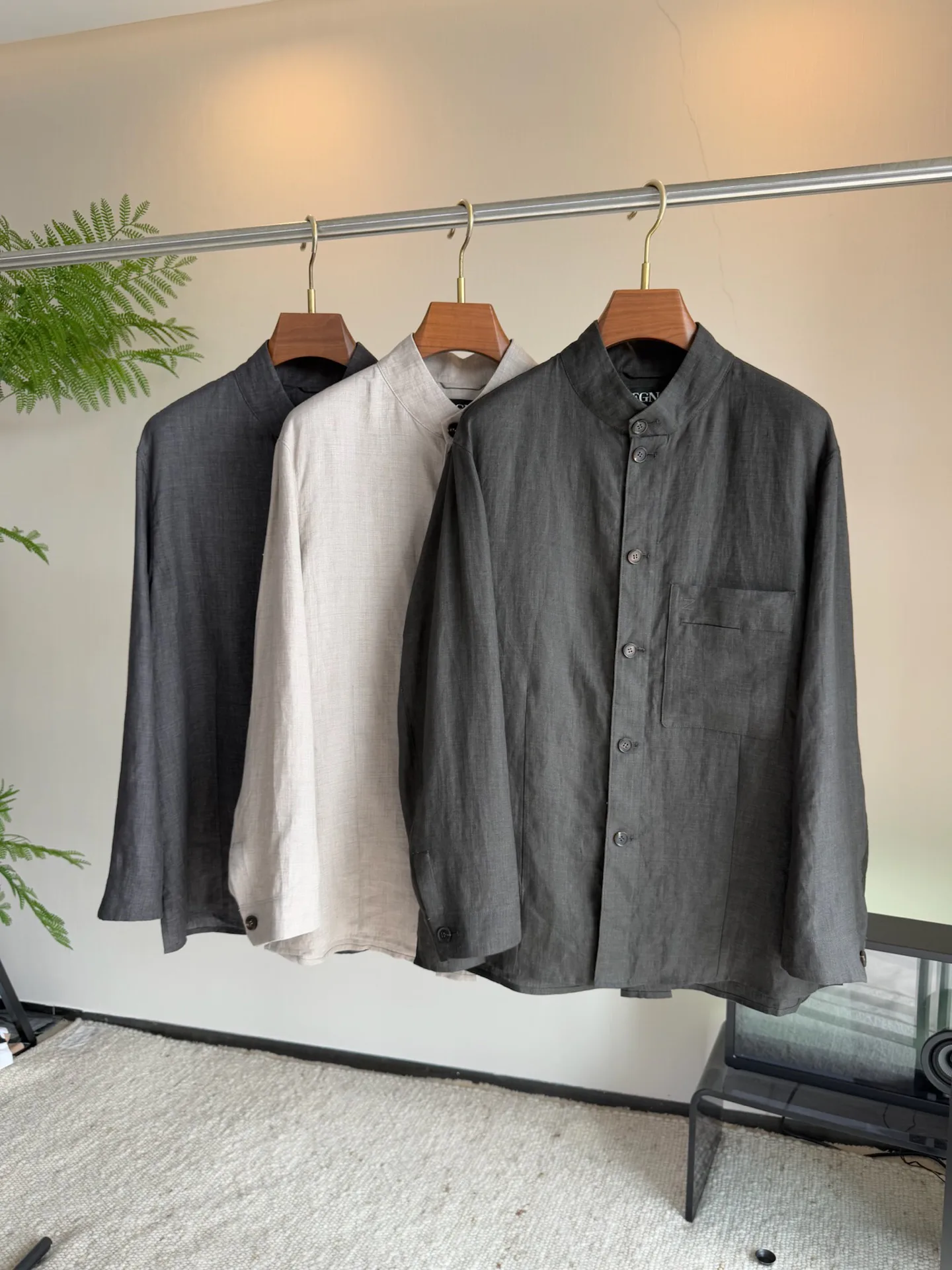 Рубашки Мужские Zegna 11317152