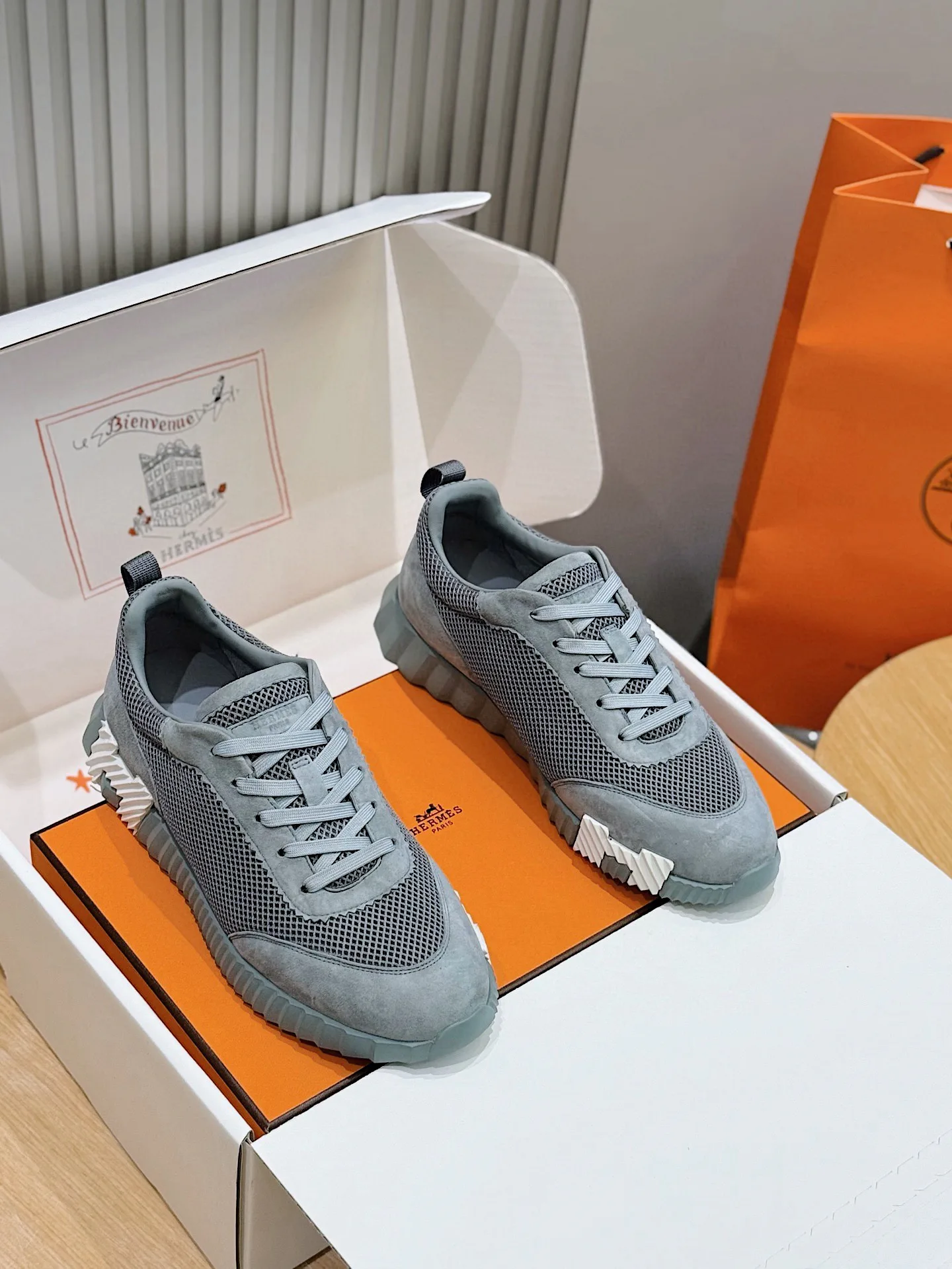 Кроссовки Мужские Hermes 13164678