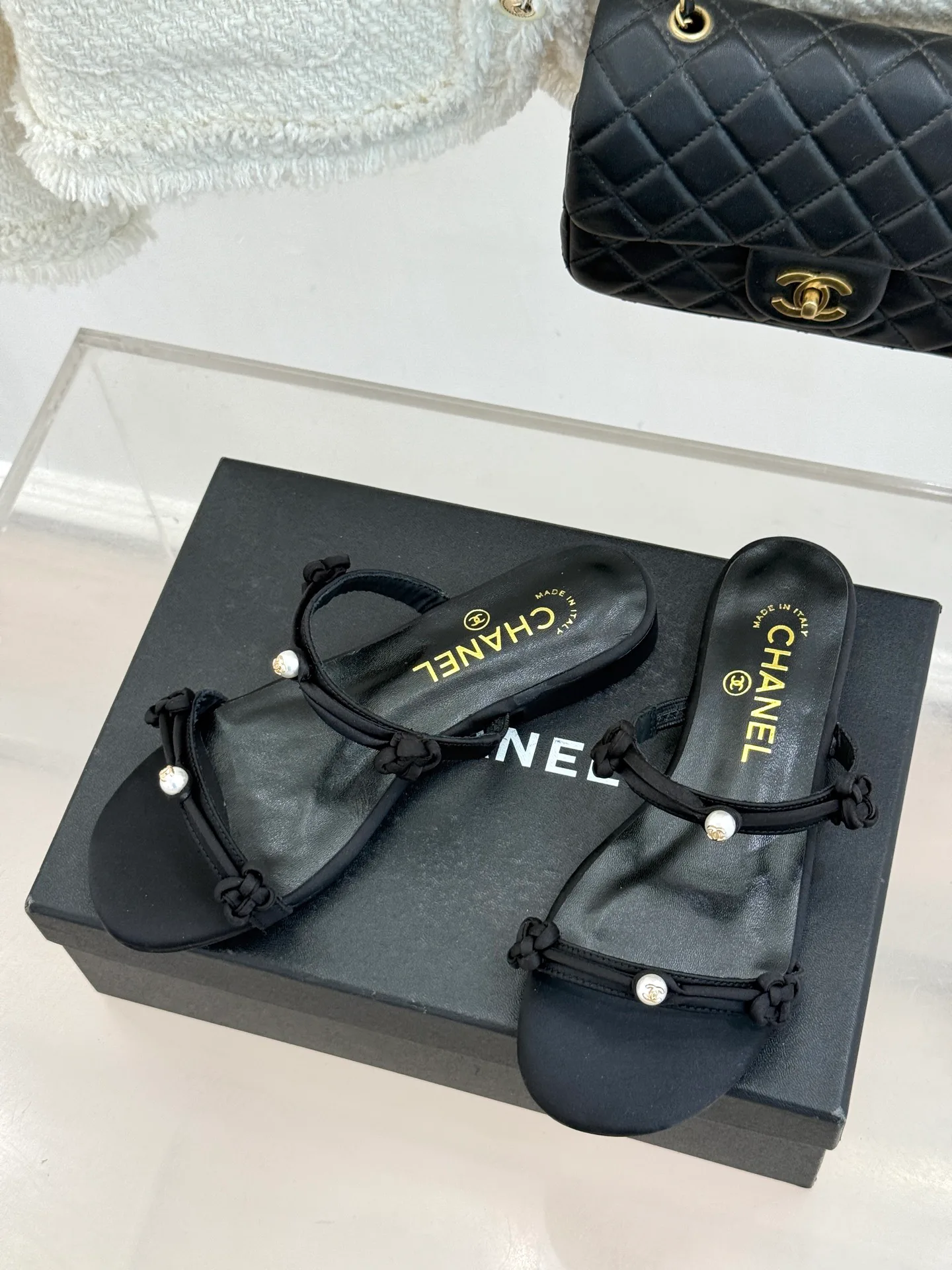 Босоножки Женские Chanel 11414455