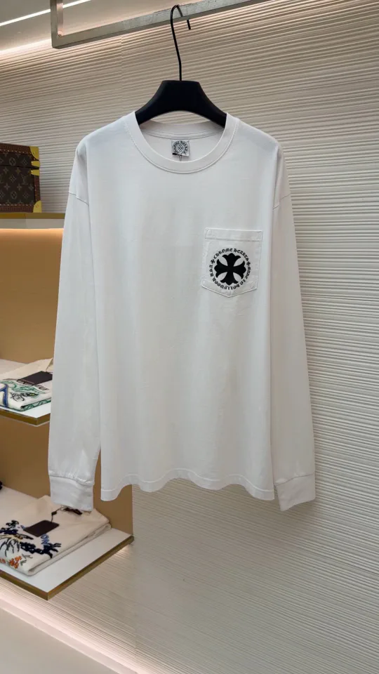 Лонгсливы Мужские Chrome Hearts 11182703