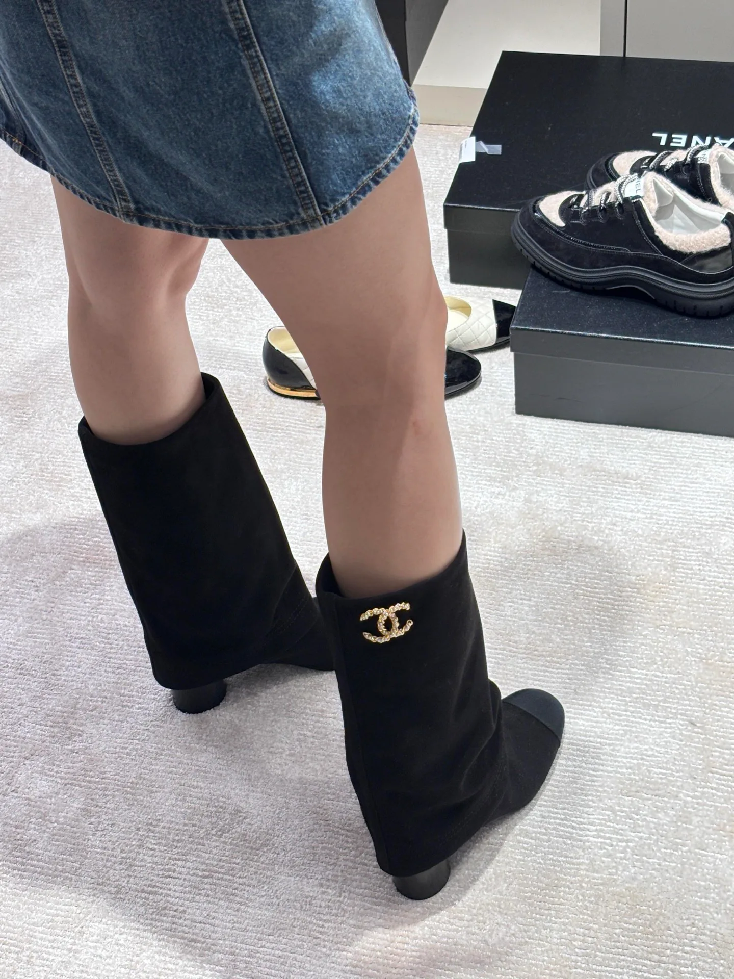 Сапоги Женские Chanel 1861999