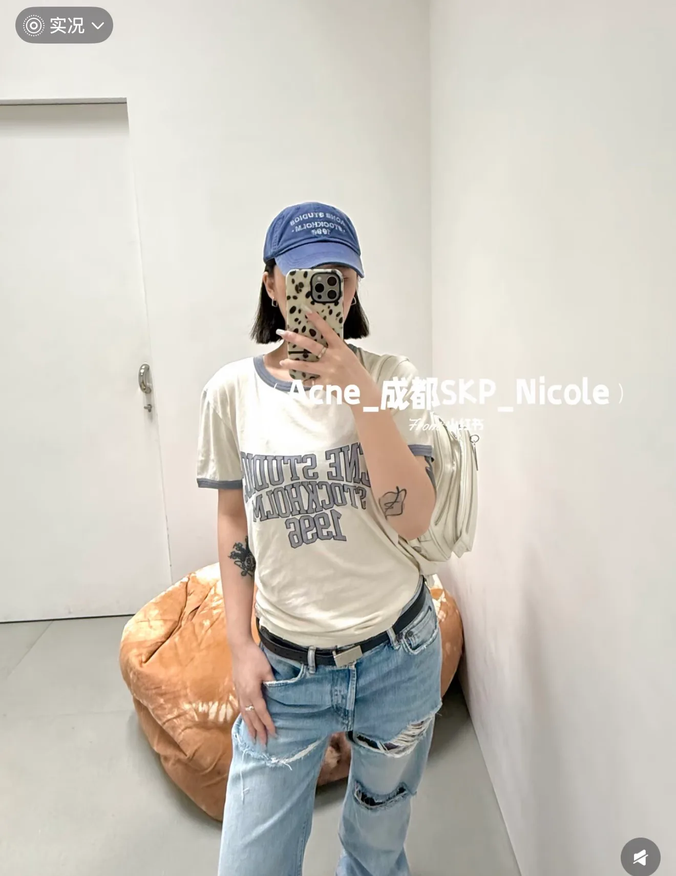 Футболки Женские Acne Studios 16855220