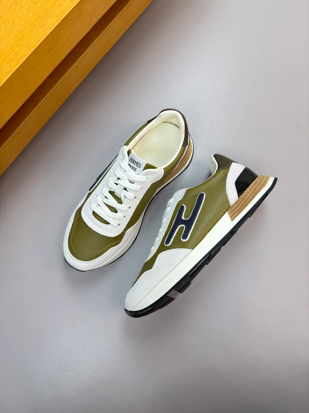 Кроссовки Мужские Hermes 1132302