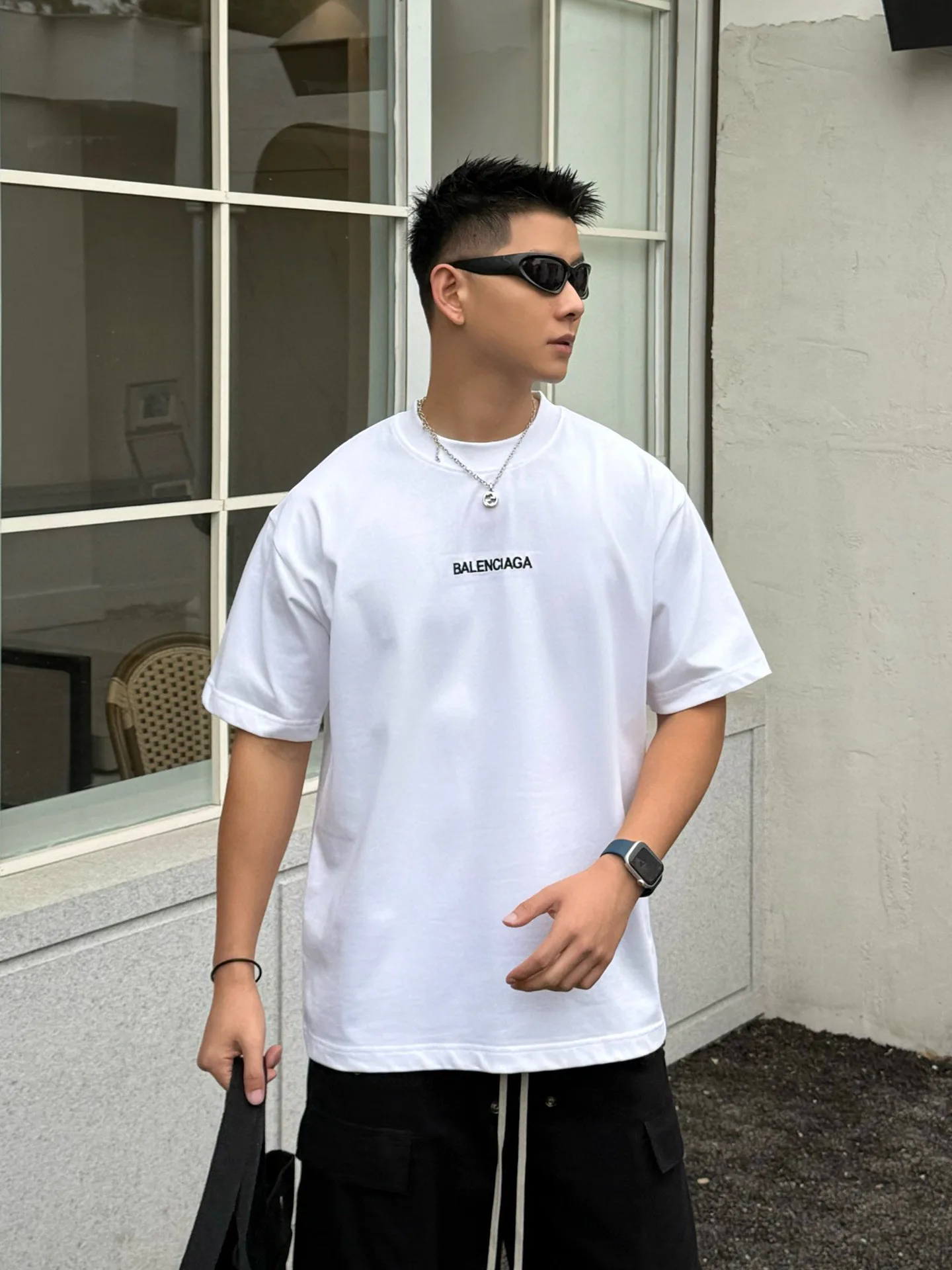 Футболки Мужские Balenciaga 10087