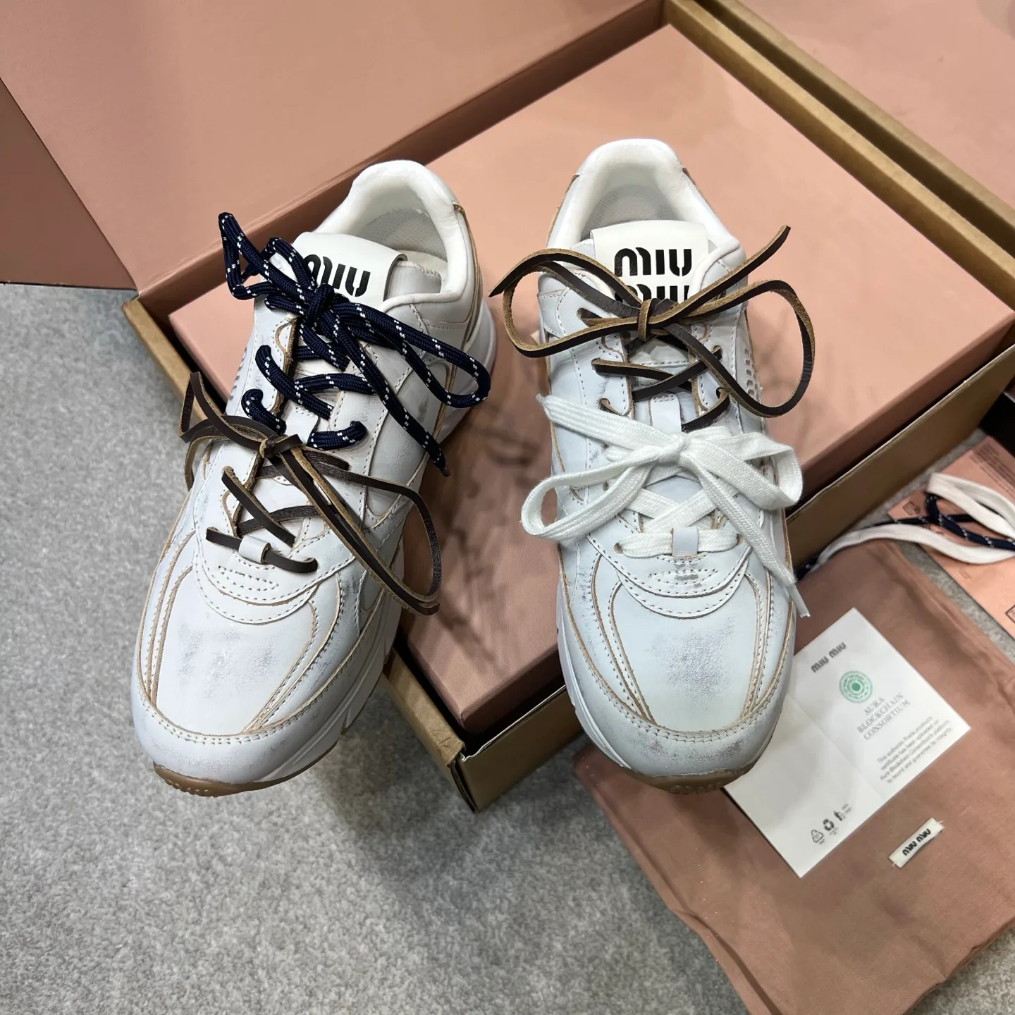 Кроссовки Женские Miu Miu 257964