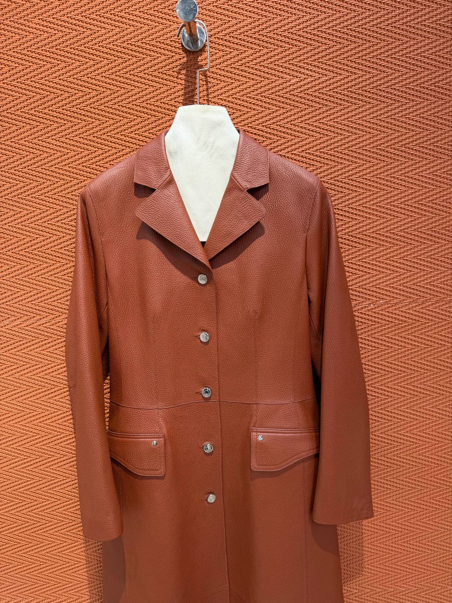 Кожаные Куртки И Дублёнки Женские Hermes 19253052