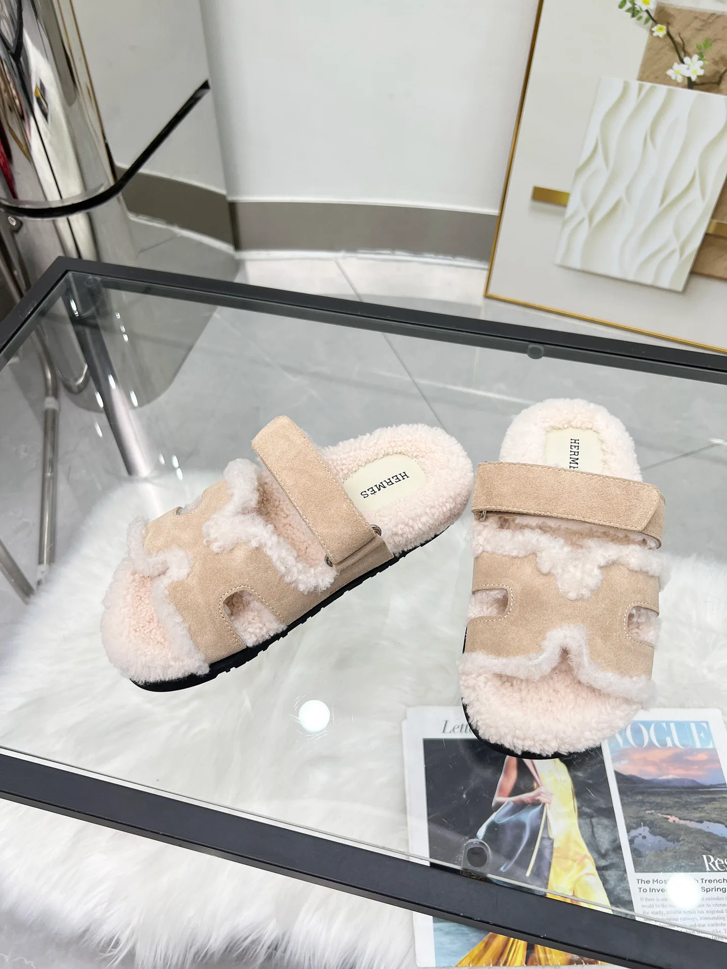 Тапочки Женские Hermes 59281