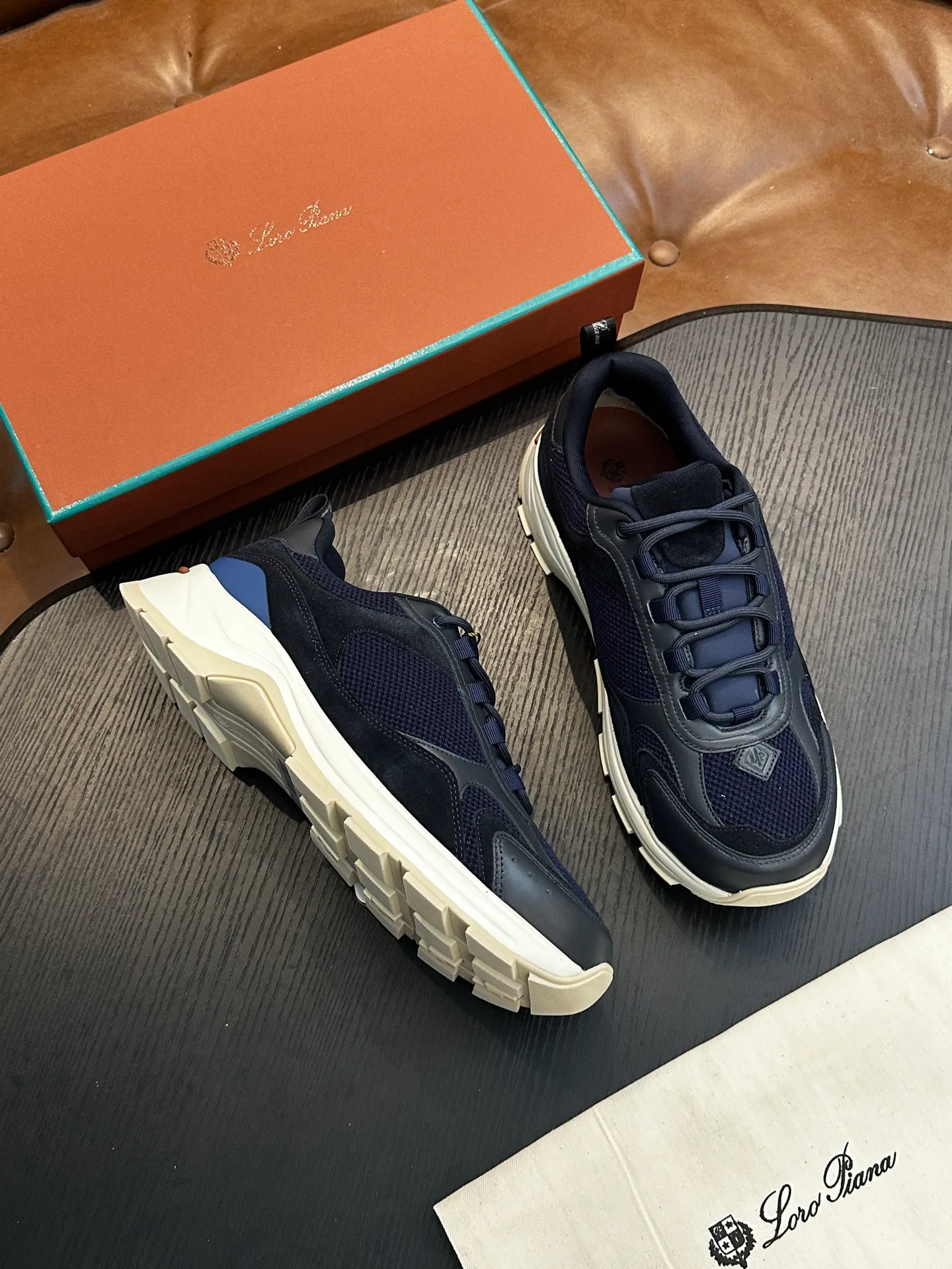 Кроссовки Мужские Loro Piana 284193