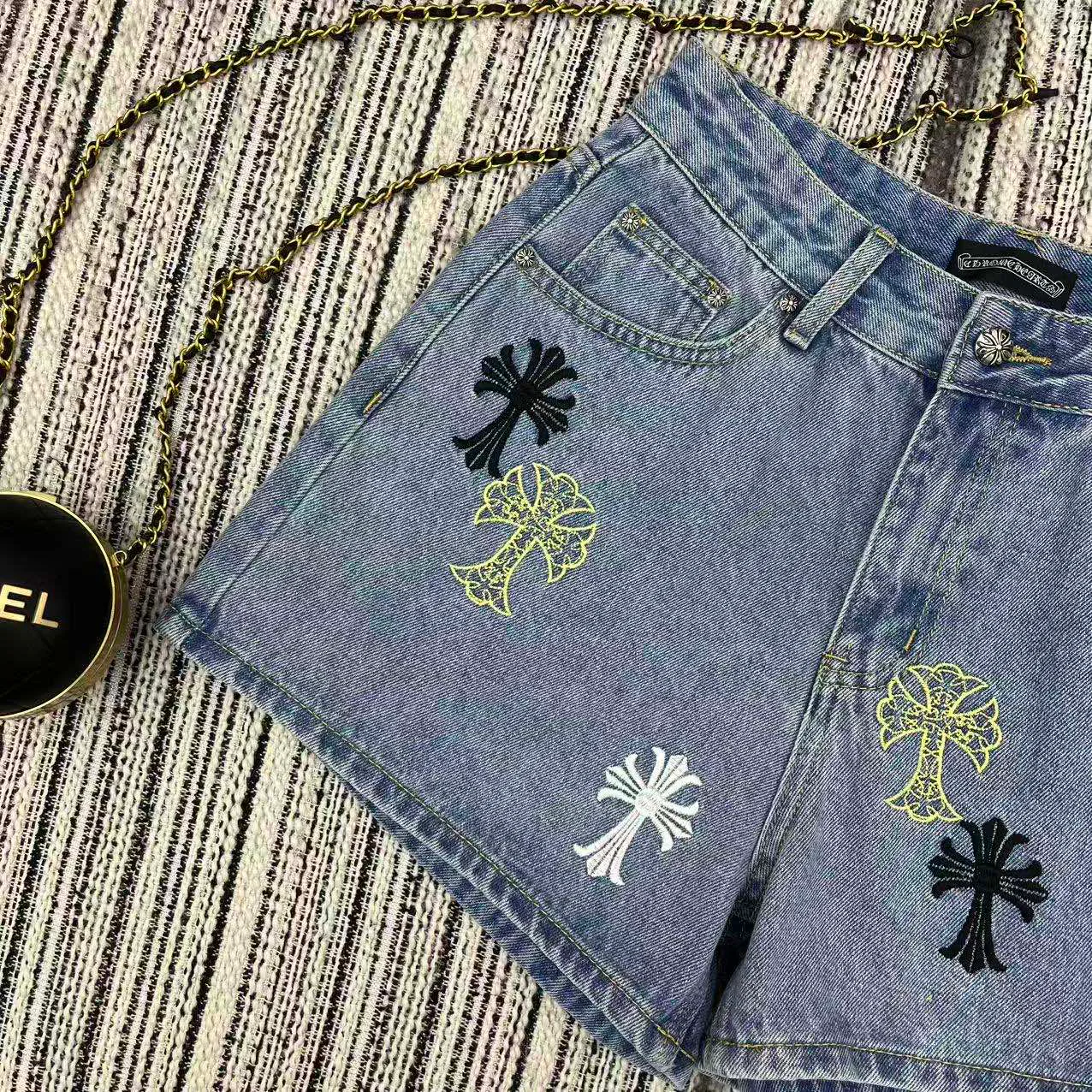 Шорты Женские Chrome Hearts 11559372