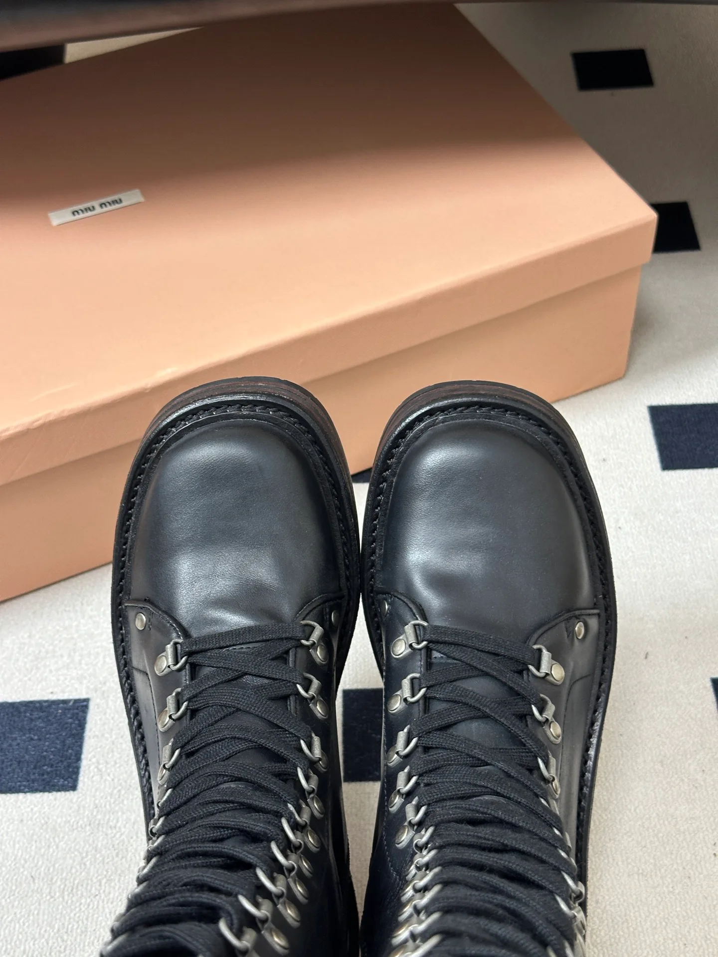Ботинки Женские Miu Miu 17938776