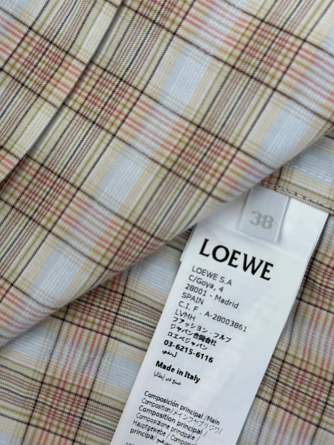 Рубашки Мужские Loewe 17288600