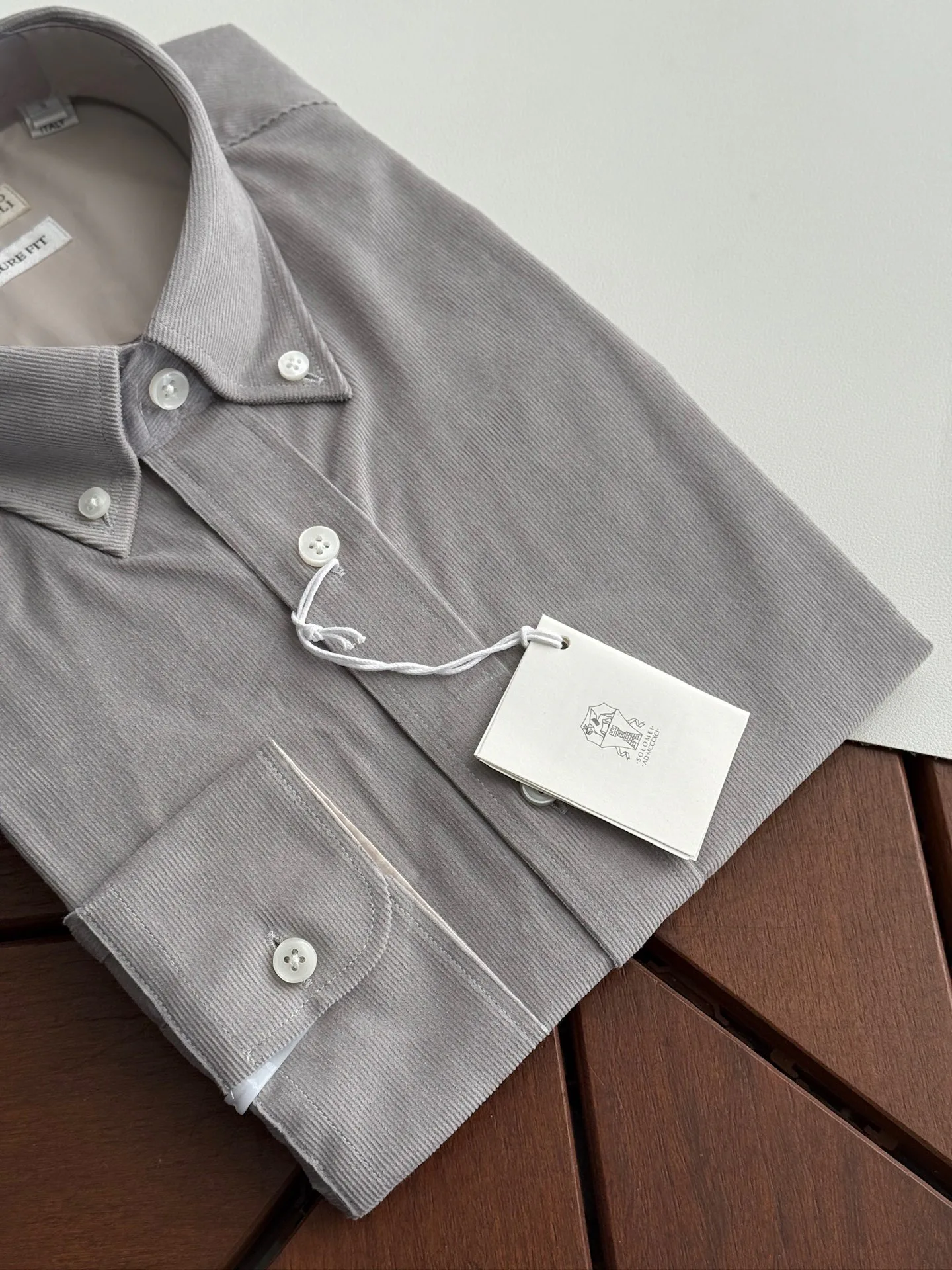 Рубашки Мужские Brunello Cucinelli 10629449