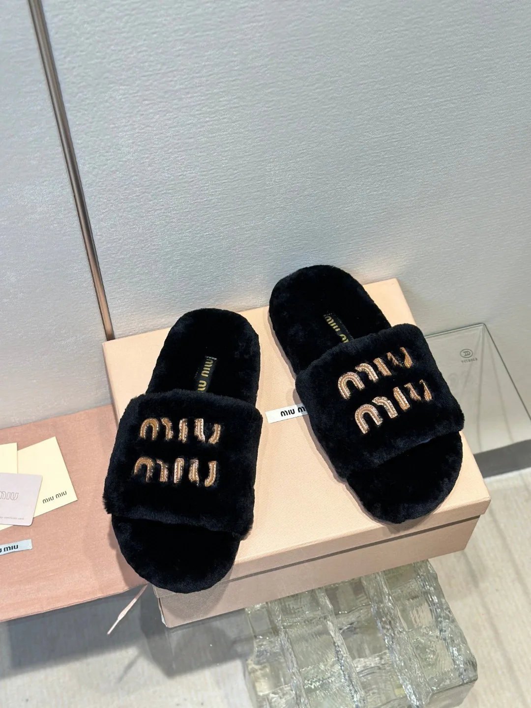 Тапочки Женские Miu Miu 19413781