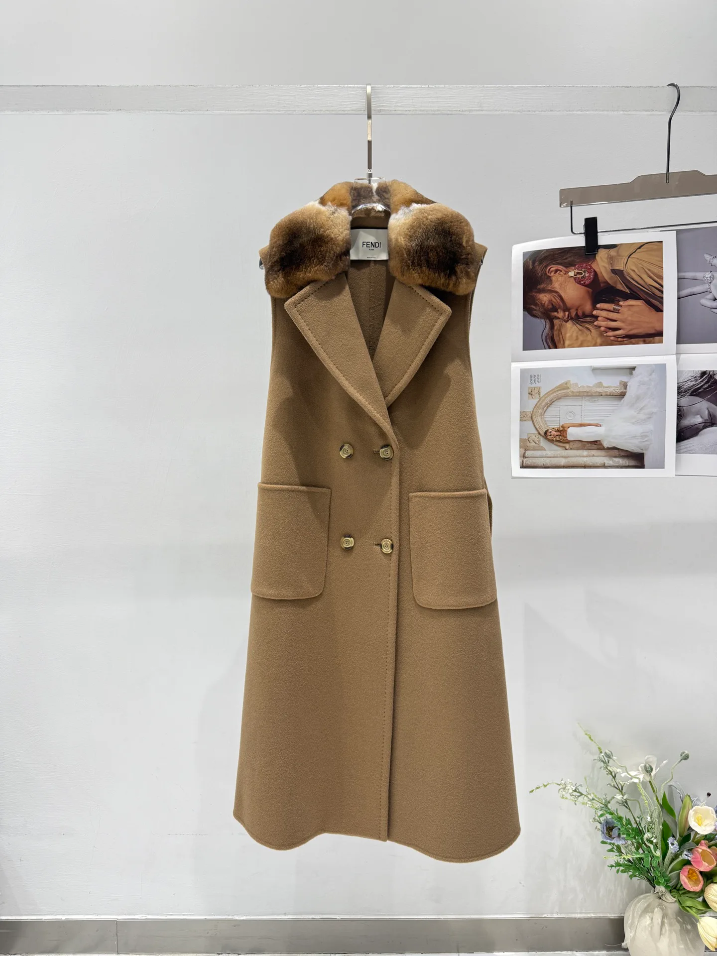 Пальто Женские Fendi 4485446