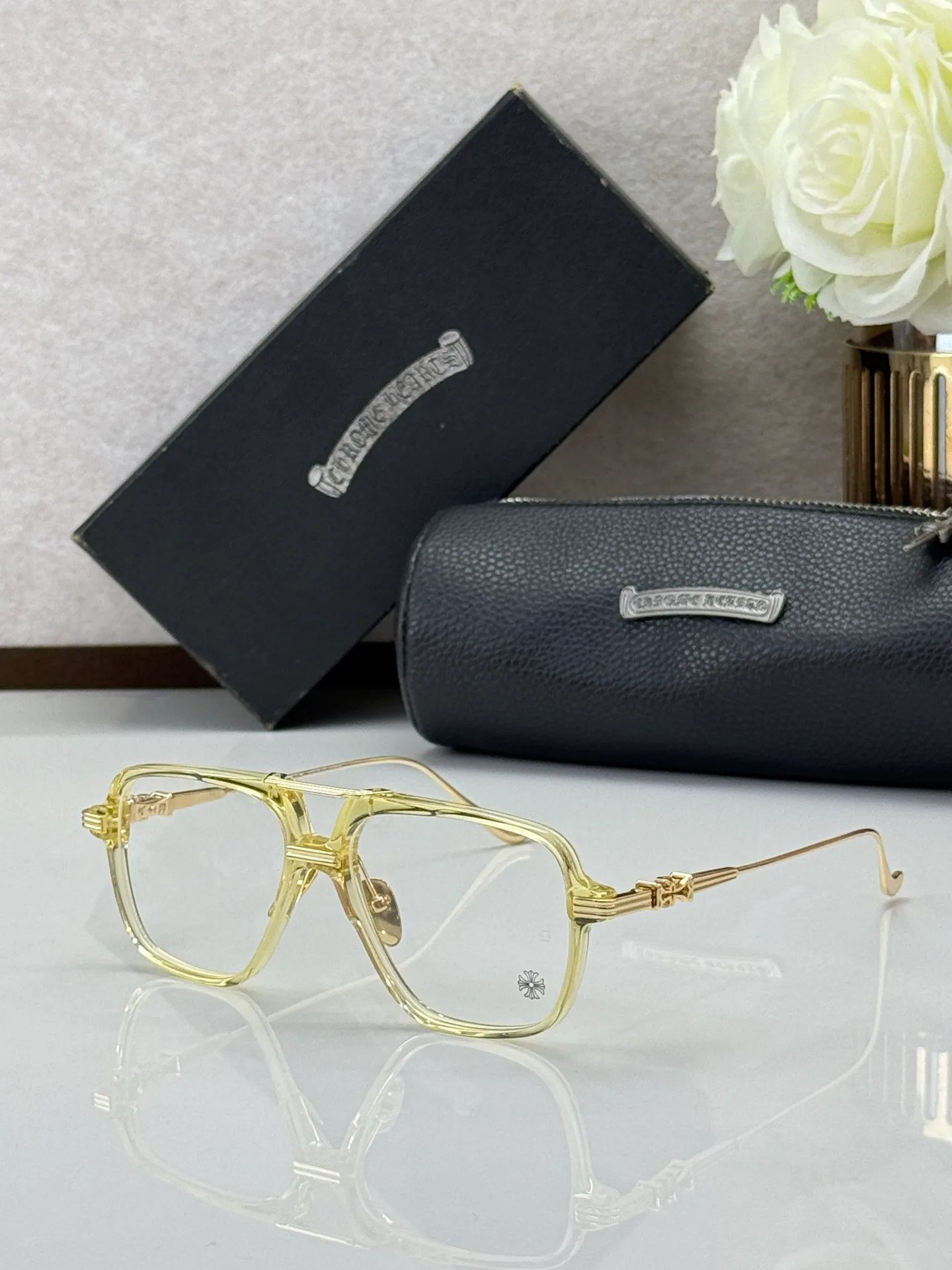 Очки Chrome Hearts 2306444
