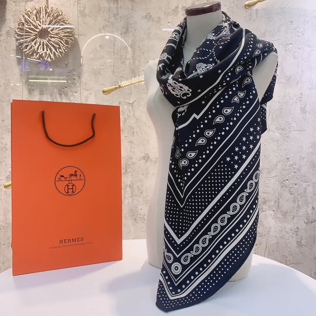 Шарфы Hermes 945488