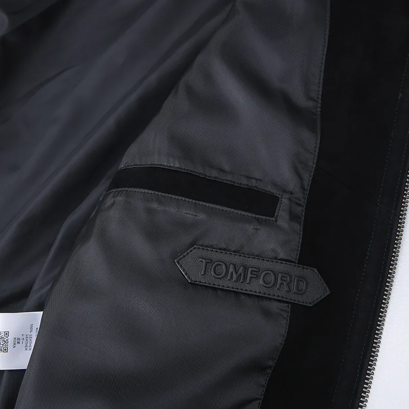 Кожаные Куртки И Дублёнки Мужские Tom Ford 1249520