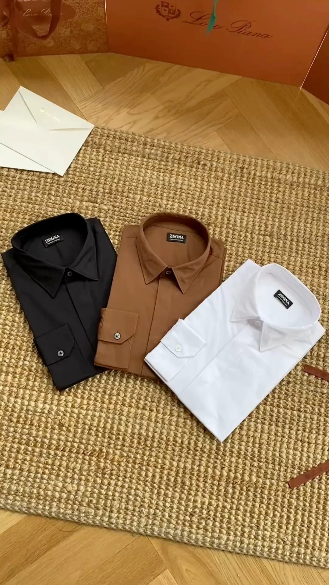 Рубашки Мужские Zegna 3044051