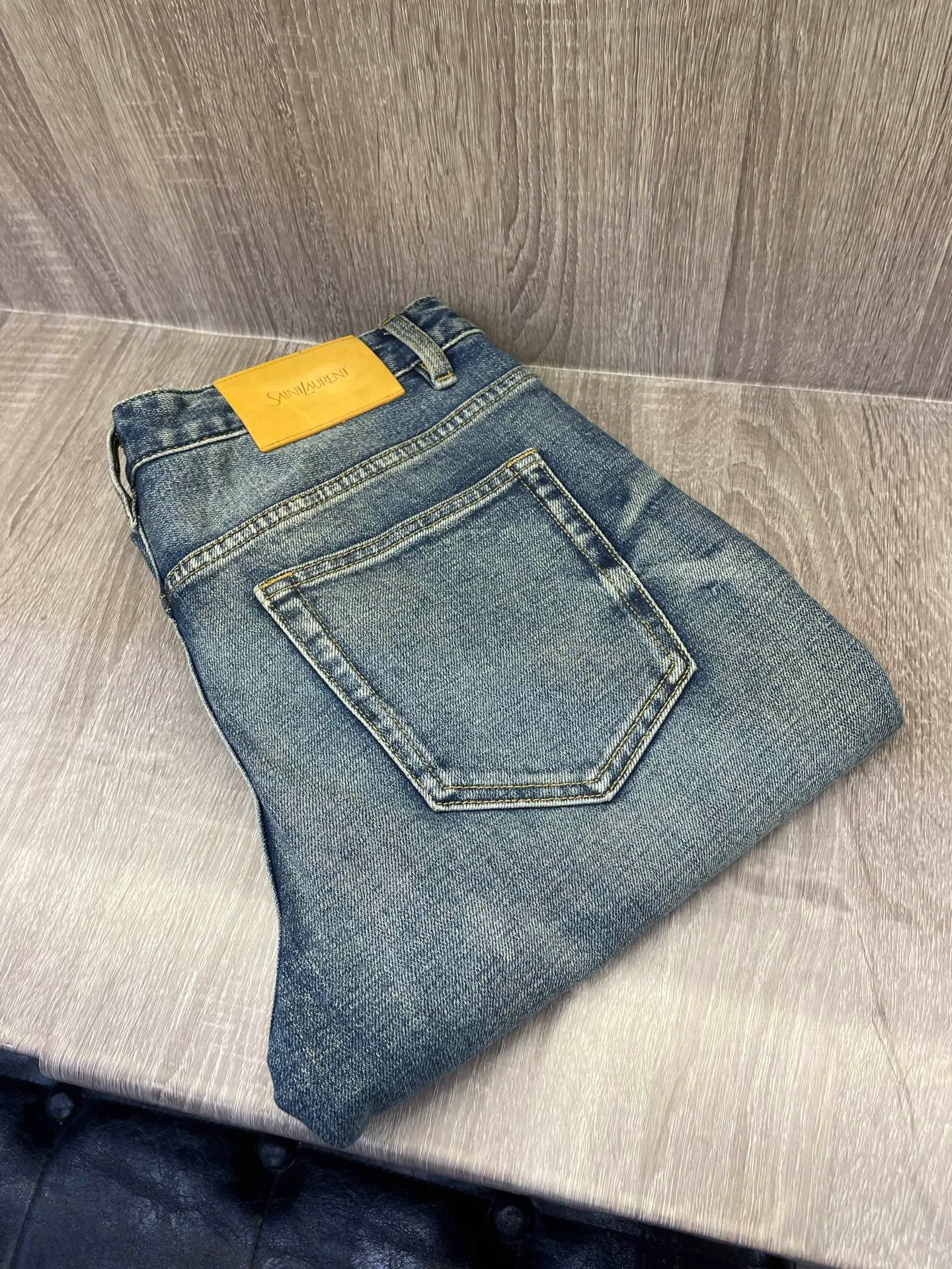 Джинсы Мужские Saint Laurent 18139781