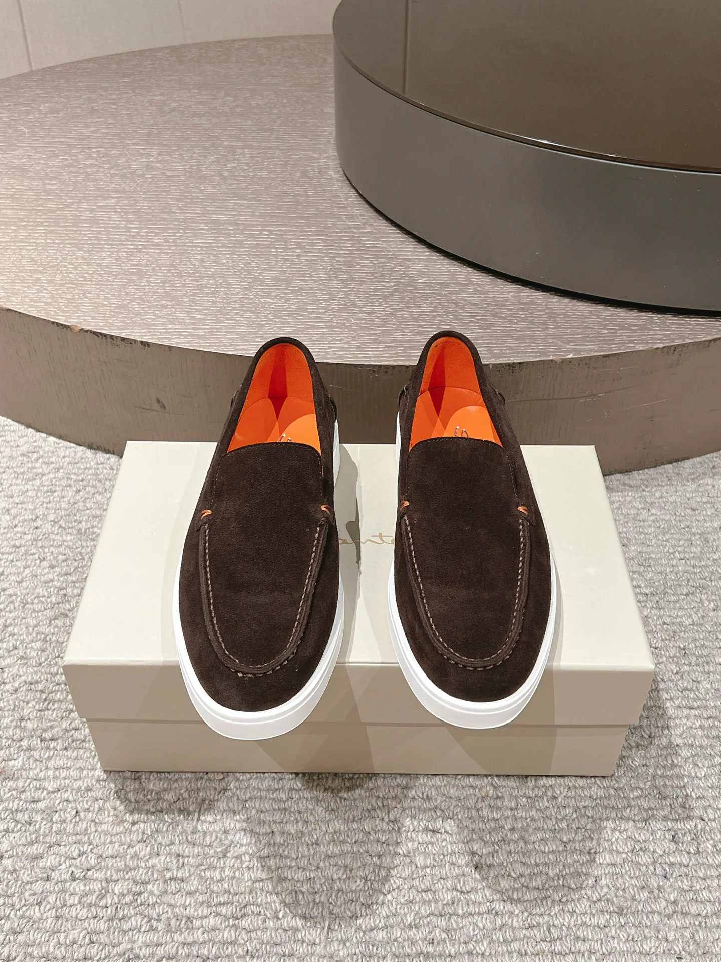 Лоферы И Туфли Мужские Santoni 17409253