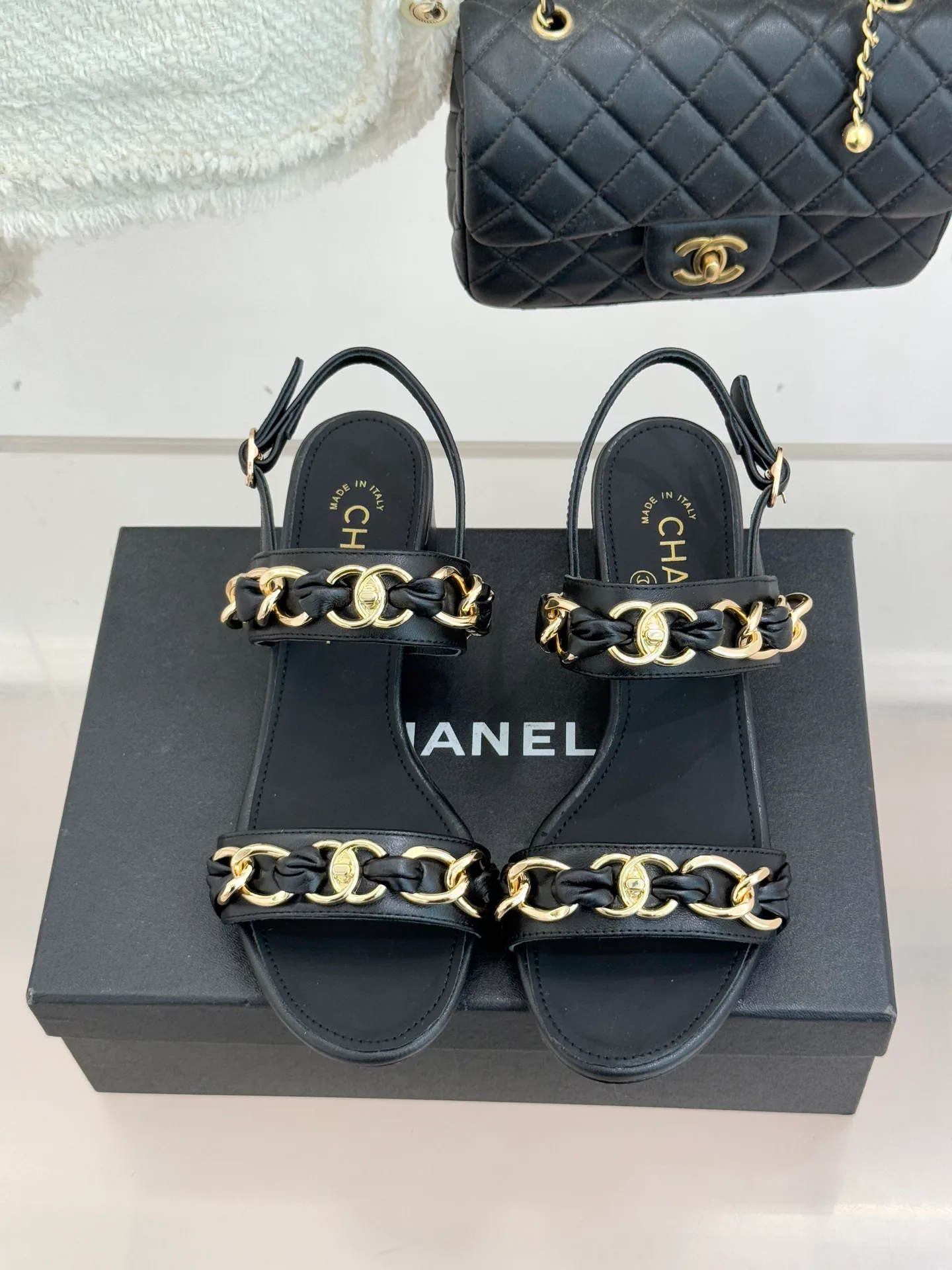 Босоножки Женские Chanel 9894895