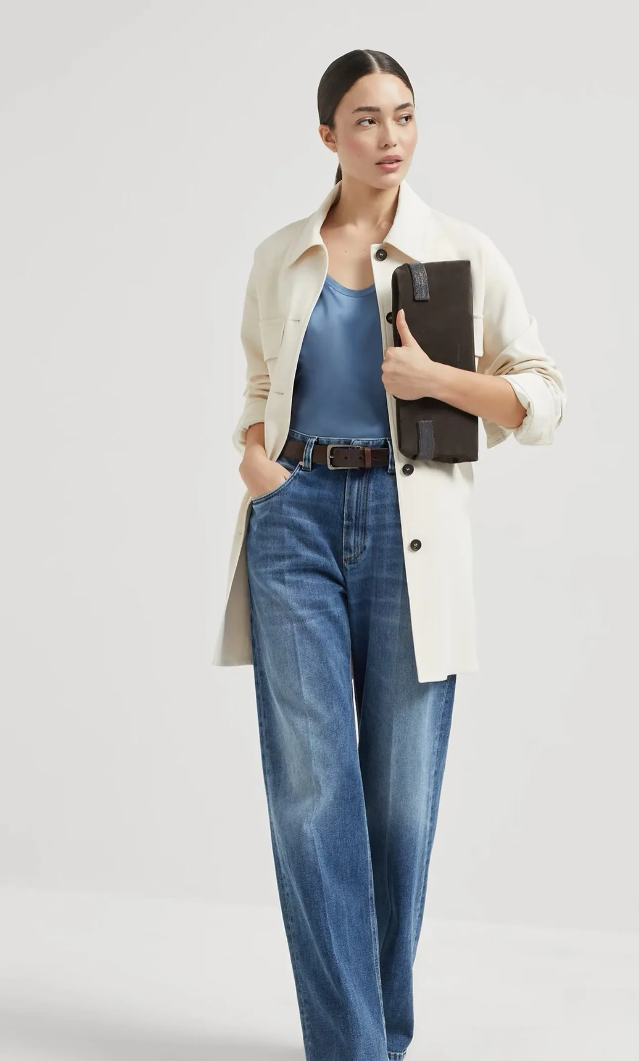 Куртки И Пуховики Женские Brunello Cucinelli 8984448