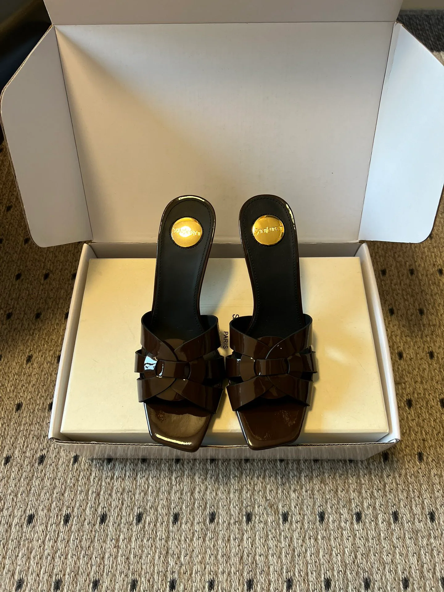 Босоножки Женские Saint Laurent 11239413