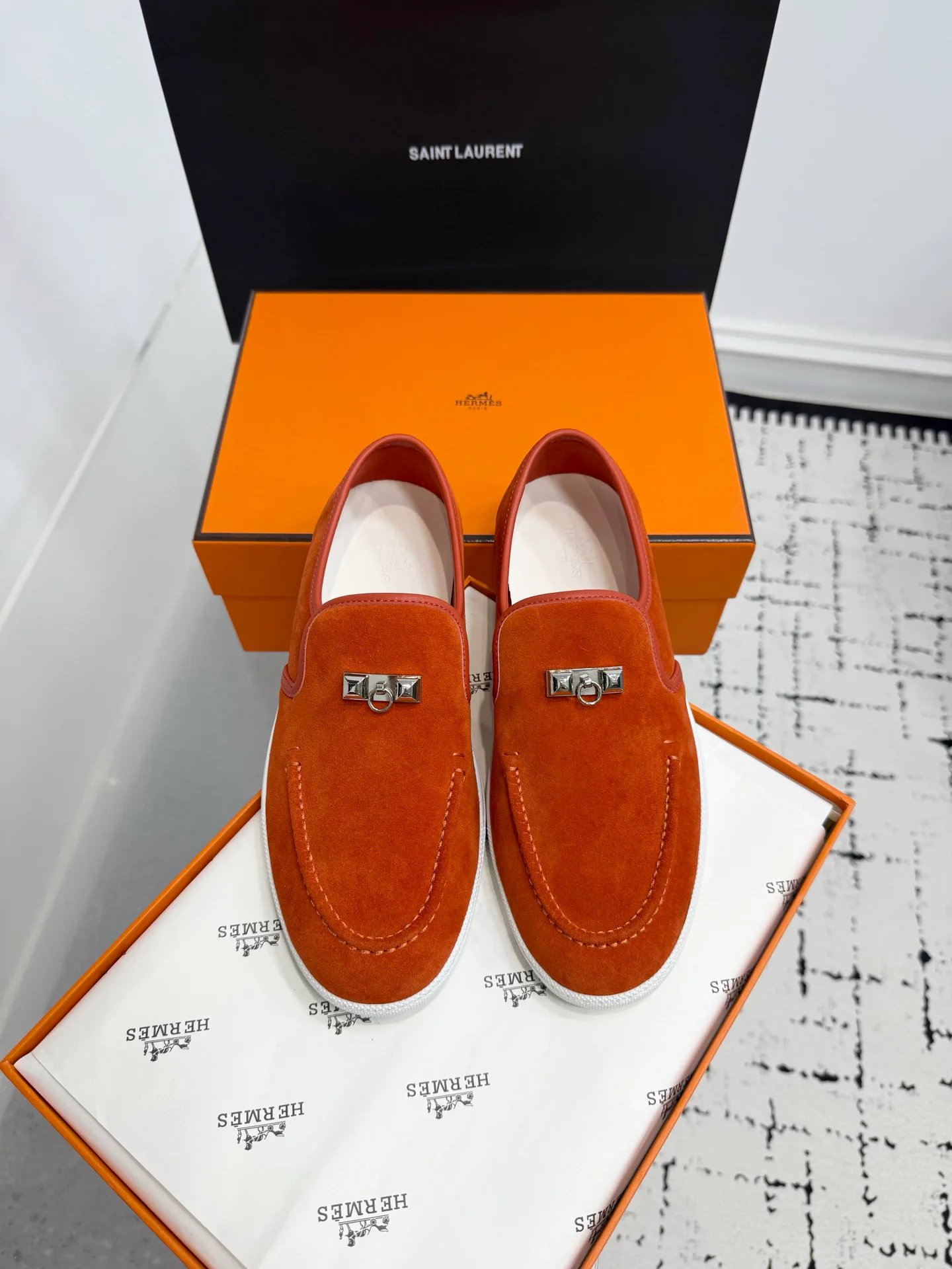 Лоферы Мужские Hermes 199451