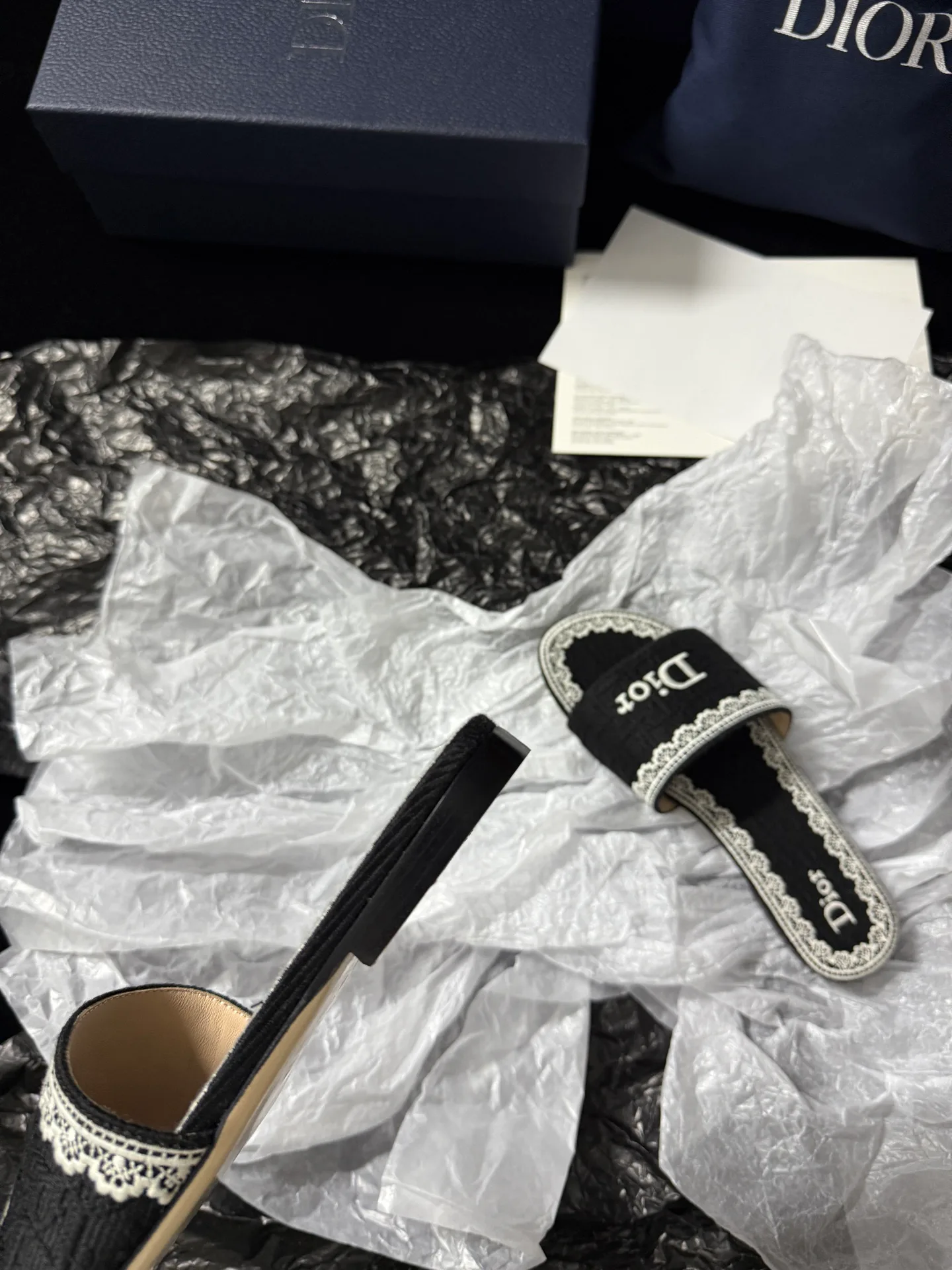 Шлепанцы Женские Christian Dior 578421