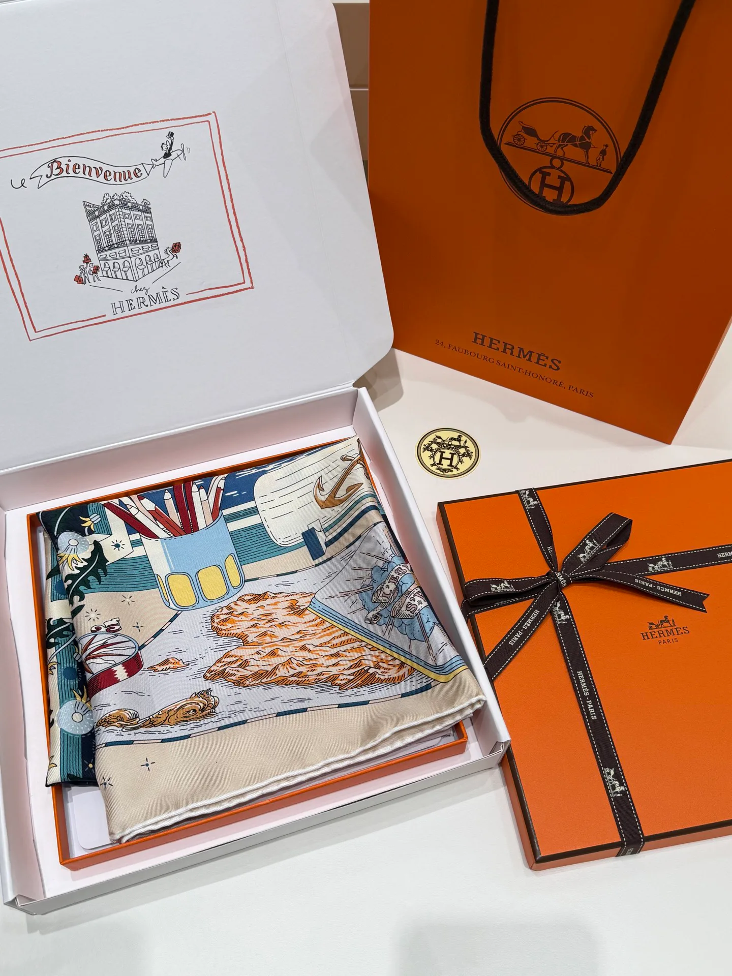 Платки Hermes 11662877