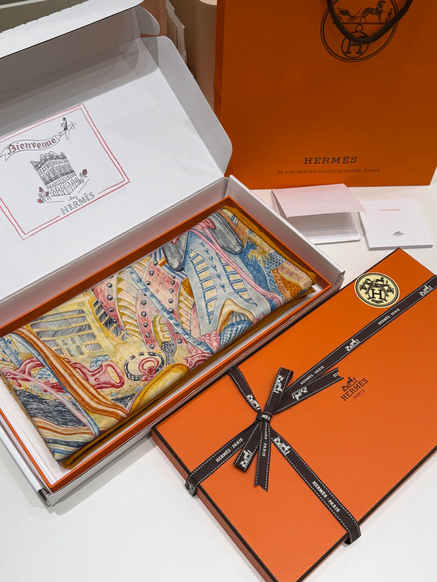 Шарфы Hermes 12220610