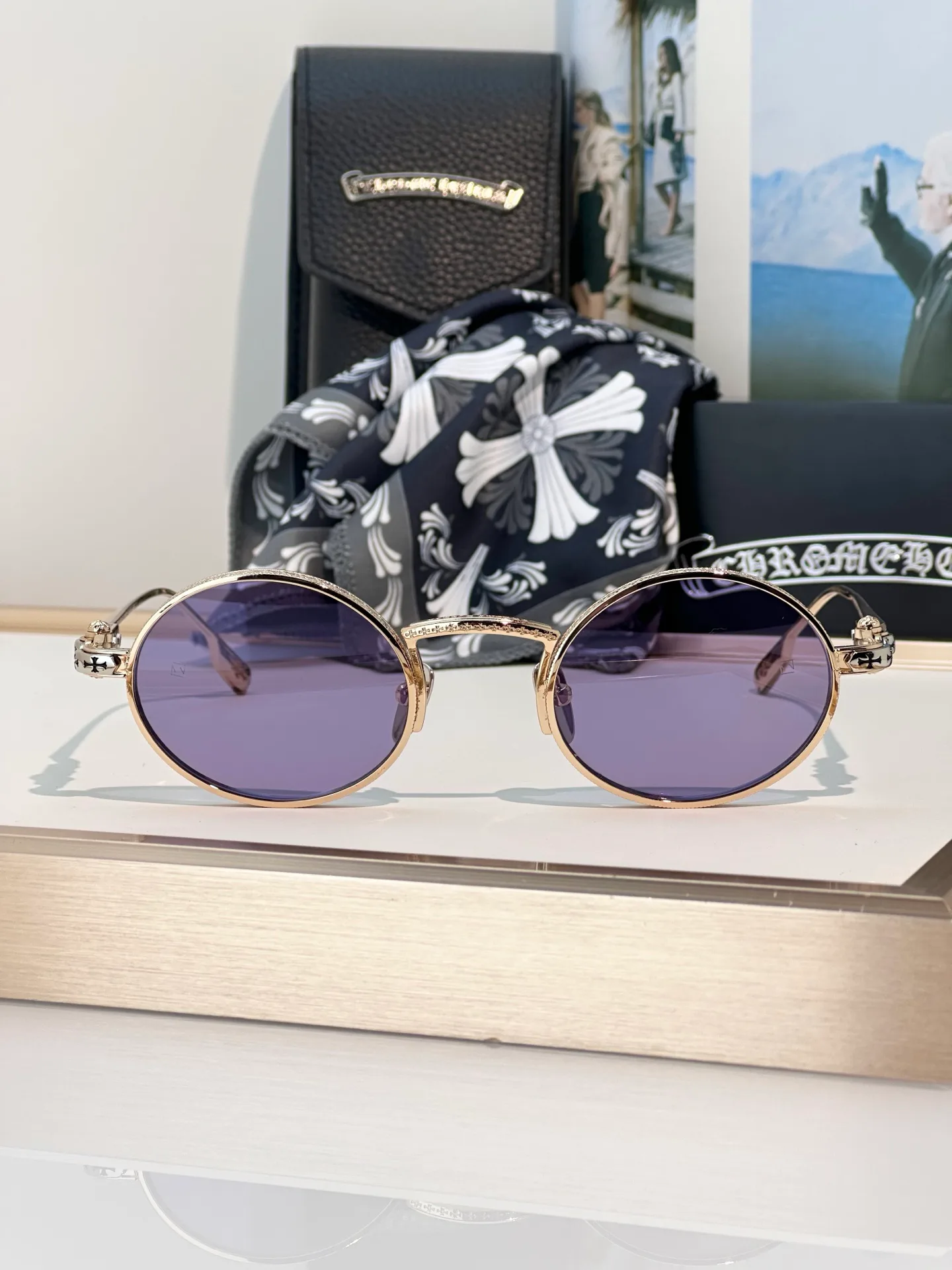 Очки Chrome Hearts 13417110